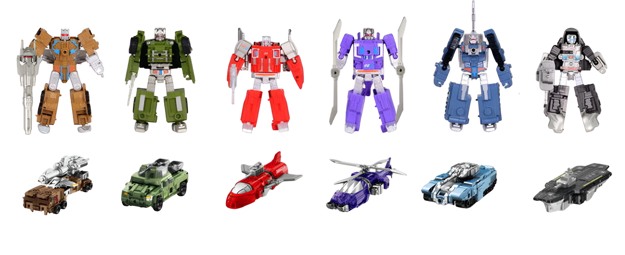 Connect-a-bots Military Transformation Galactic Titans 