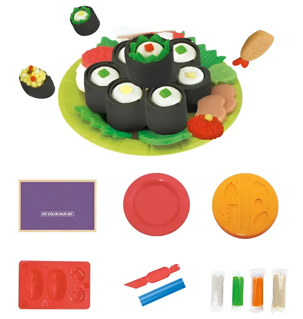 Wonder Co Home Sushi Coloured Mud