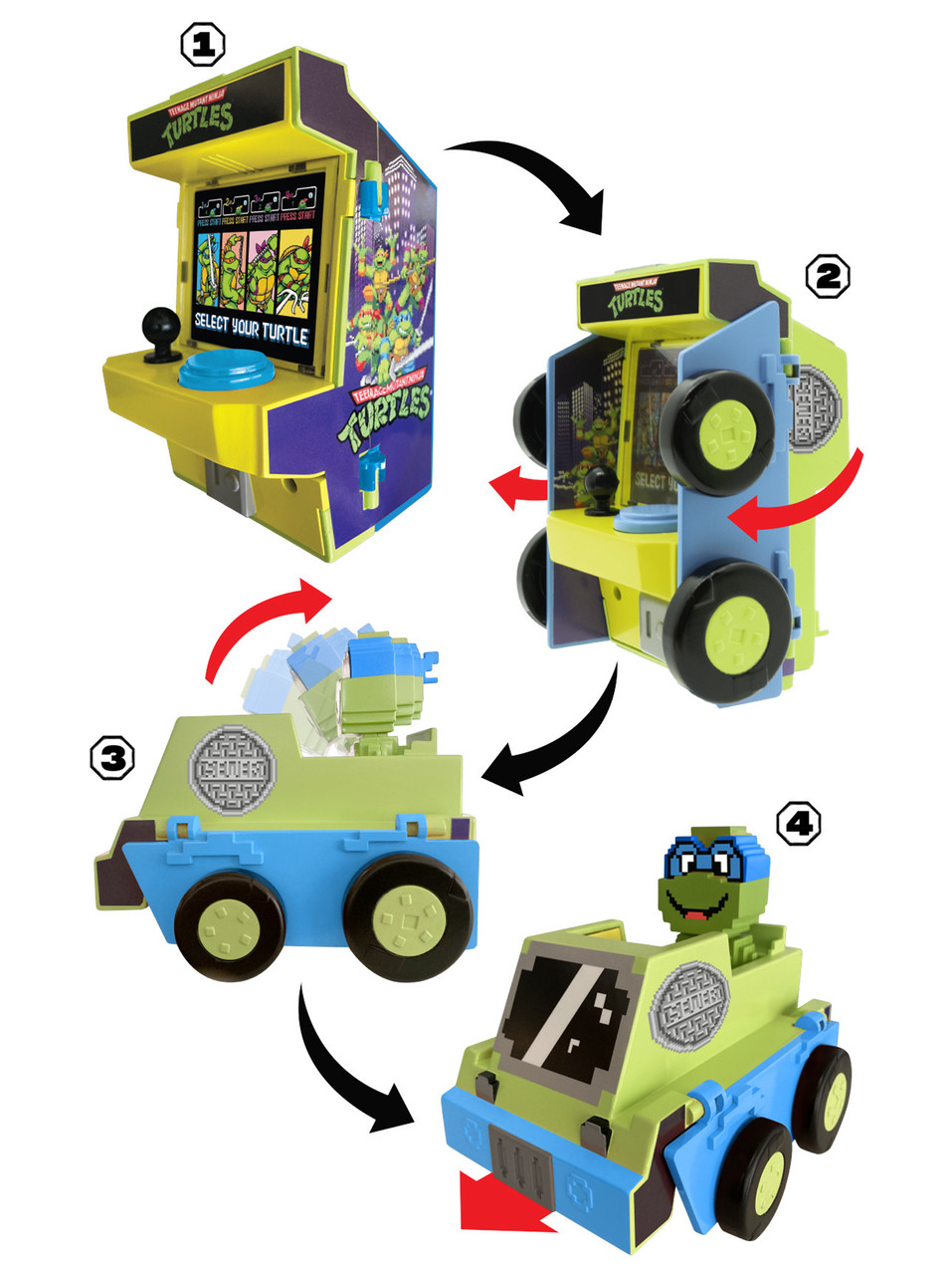 Teenage Mutant Ninja Turtles Arcade Cruisers