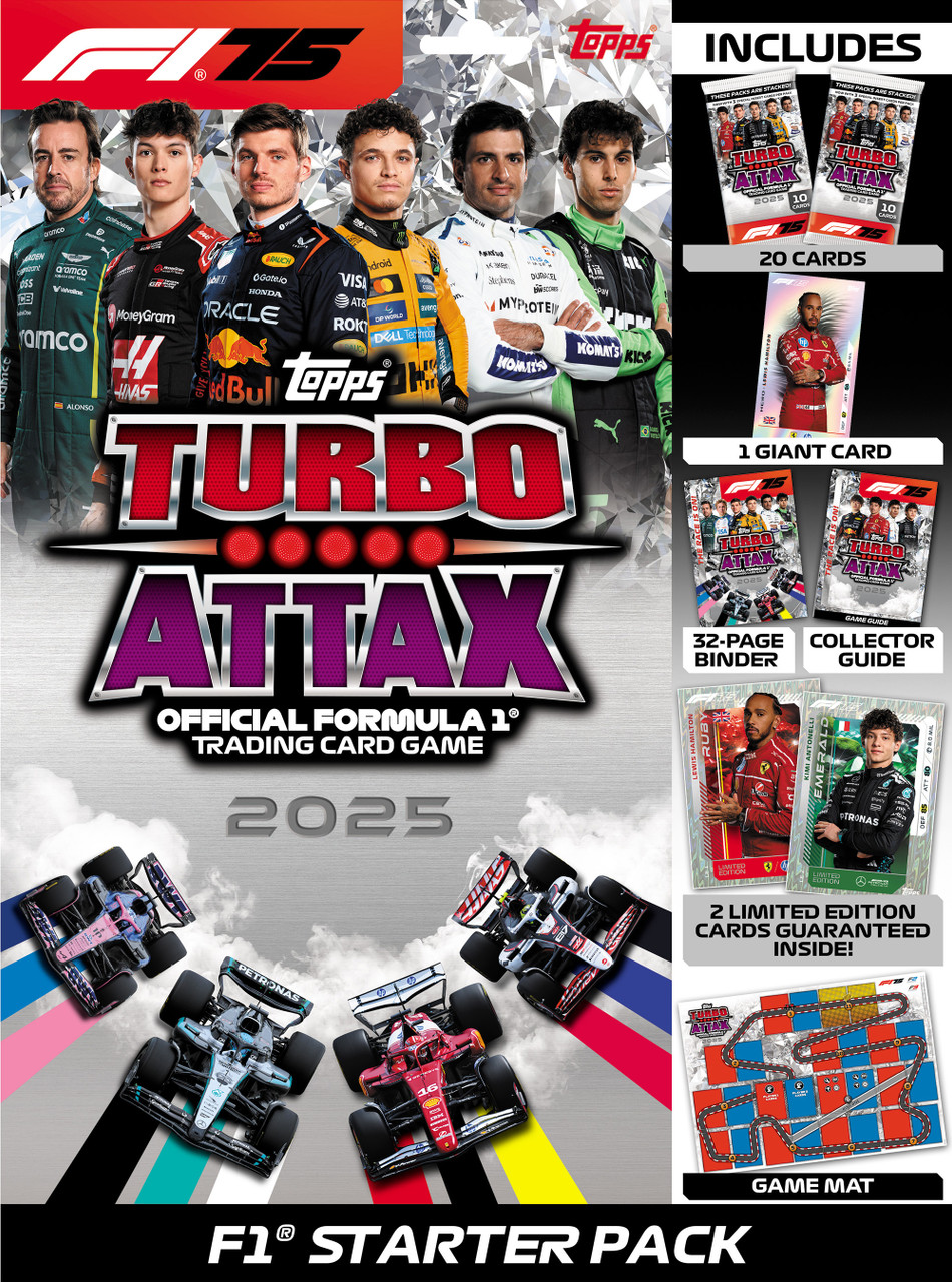 Formula 1 - Turbo Attax 2025 Trading Cards Starter Pack