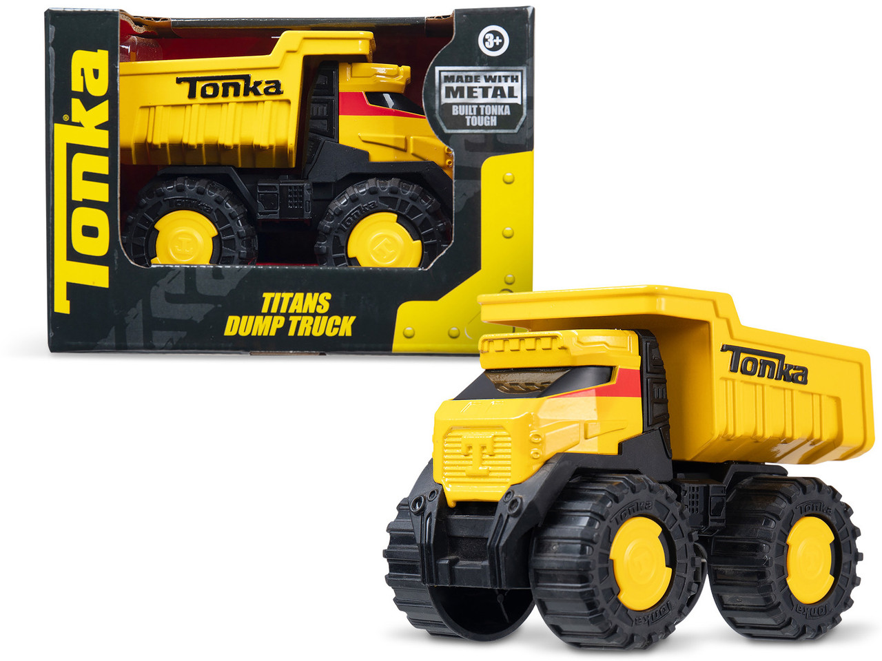 Tonka Steel Classics Titans Dump Truck and Bulldozer