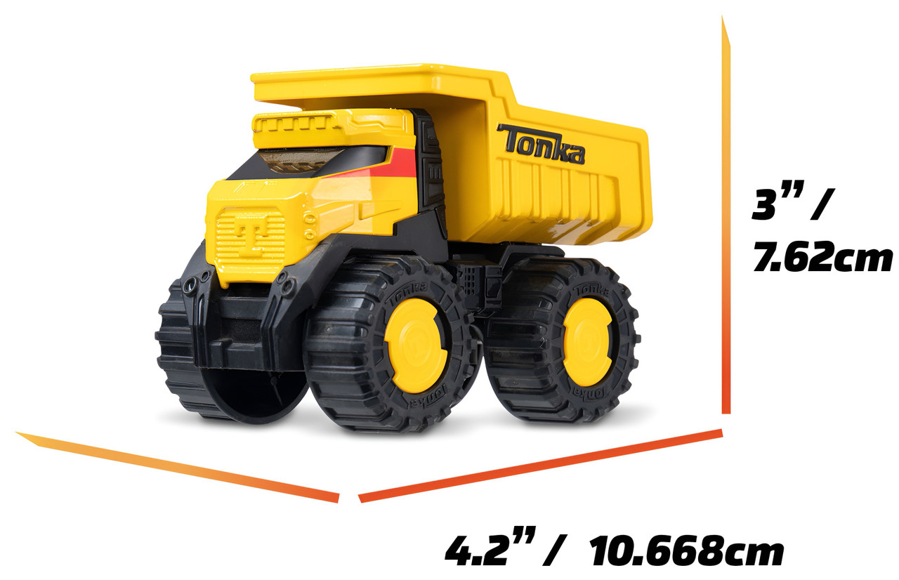 Tonka Steel Classics Titans Dump Truck and Bulldozer