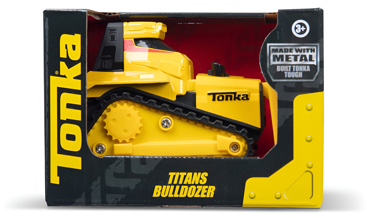 Tonka Steel Classics Titans Dump Truck and Bulldozer