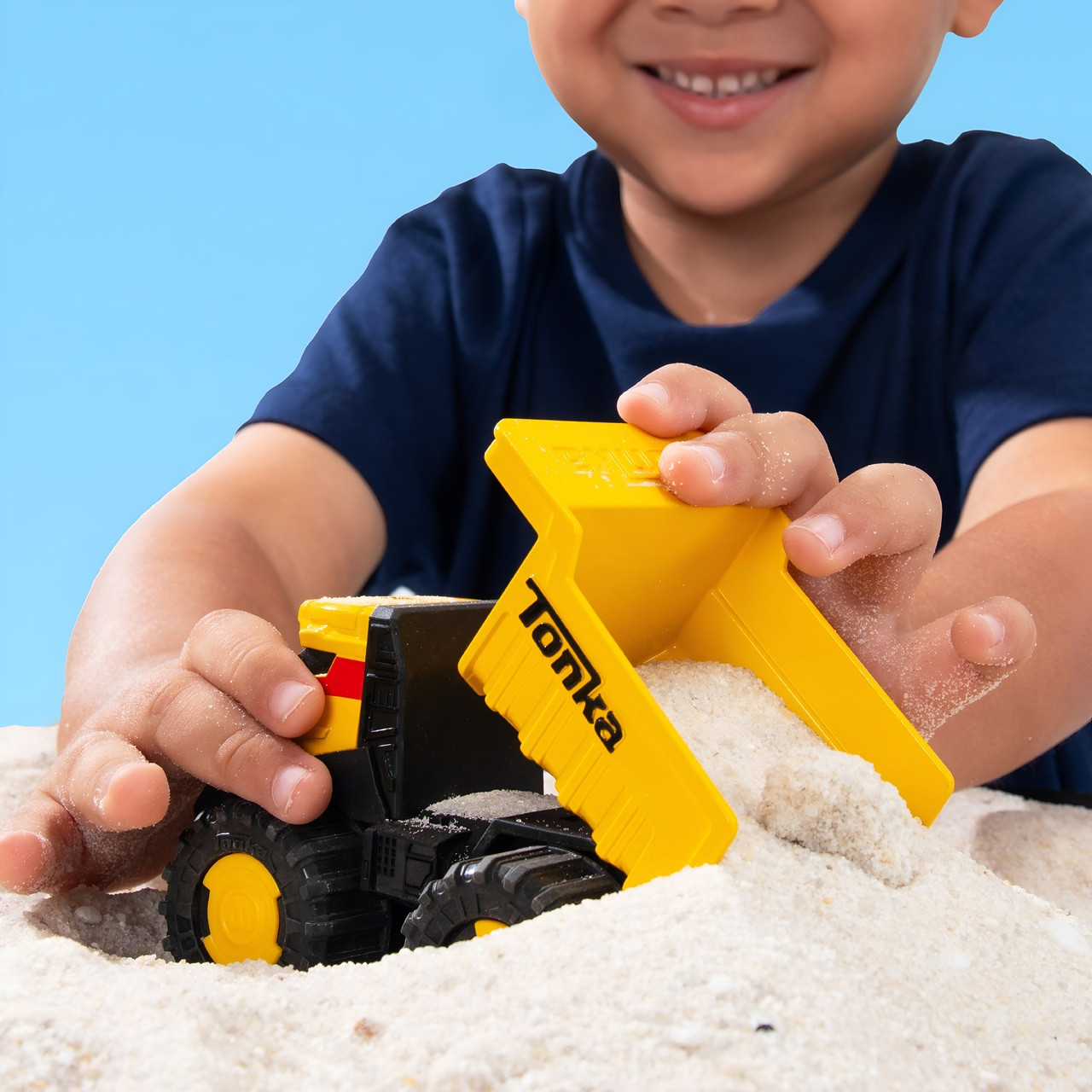 Tonka Steel Classics Titans Dump Truck and Bulldozer
