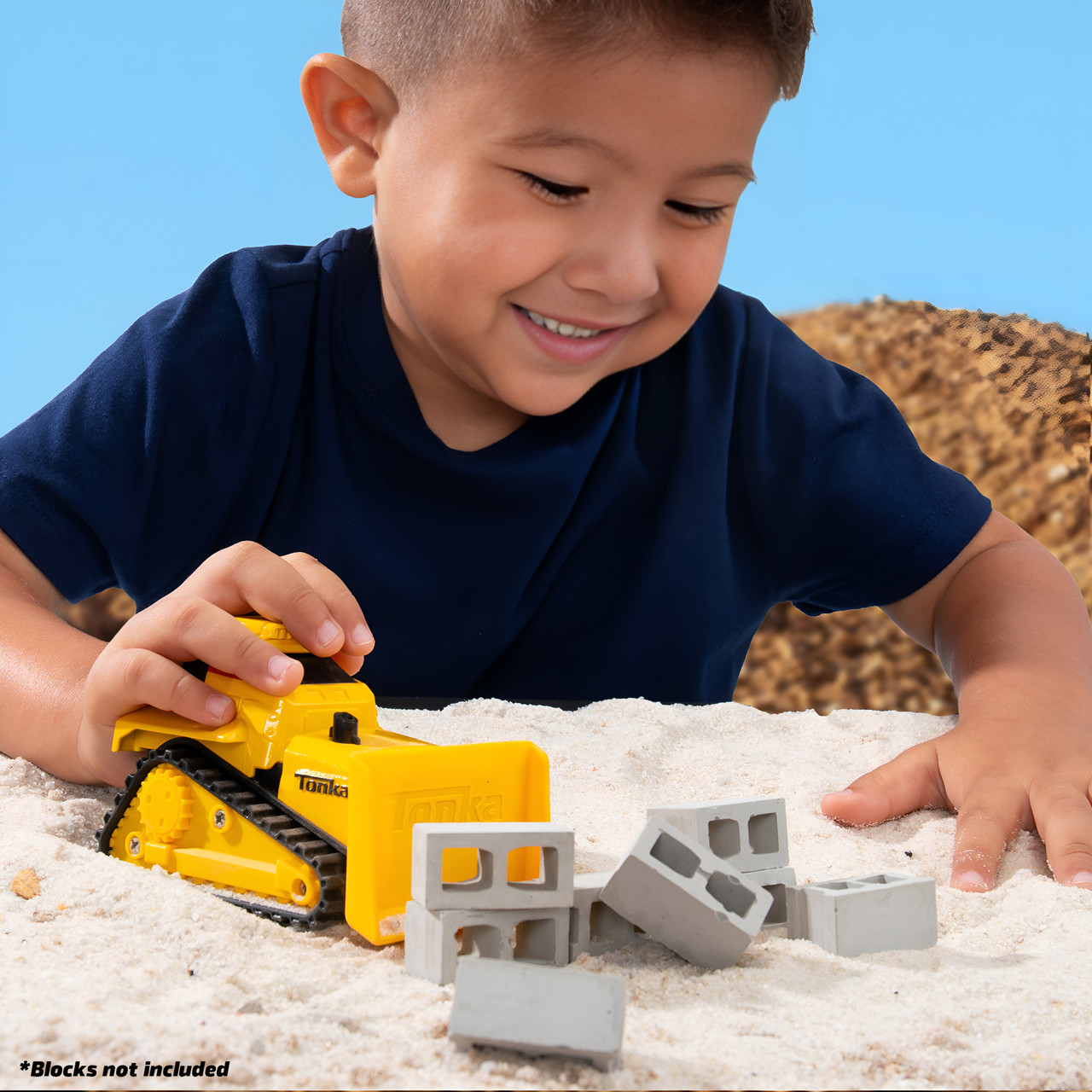 Tonka Steel Classics Titans Dump Truck and Bulldozer