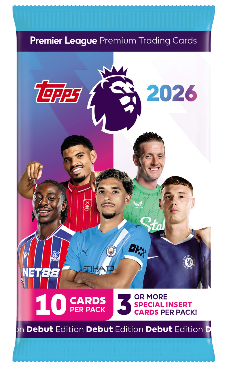 Topps Premier League - 2026 Soccer Trading Cards Starter Pack