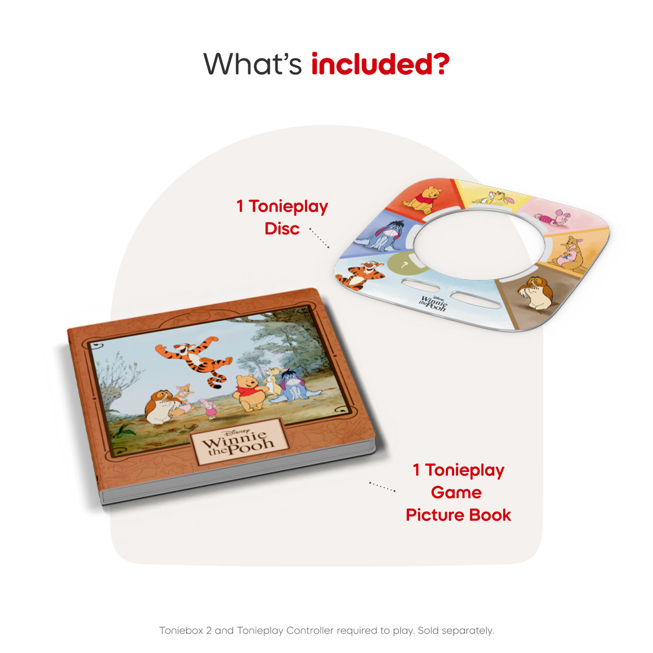 Tonies Disney - Winnie The Pooh: Tigger'S Mix-Up Fix-Up Tonieplay Game