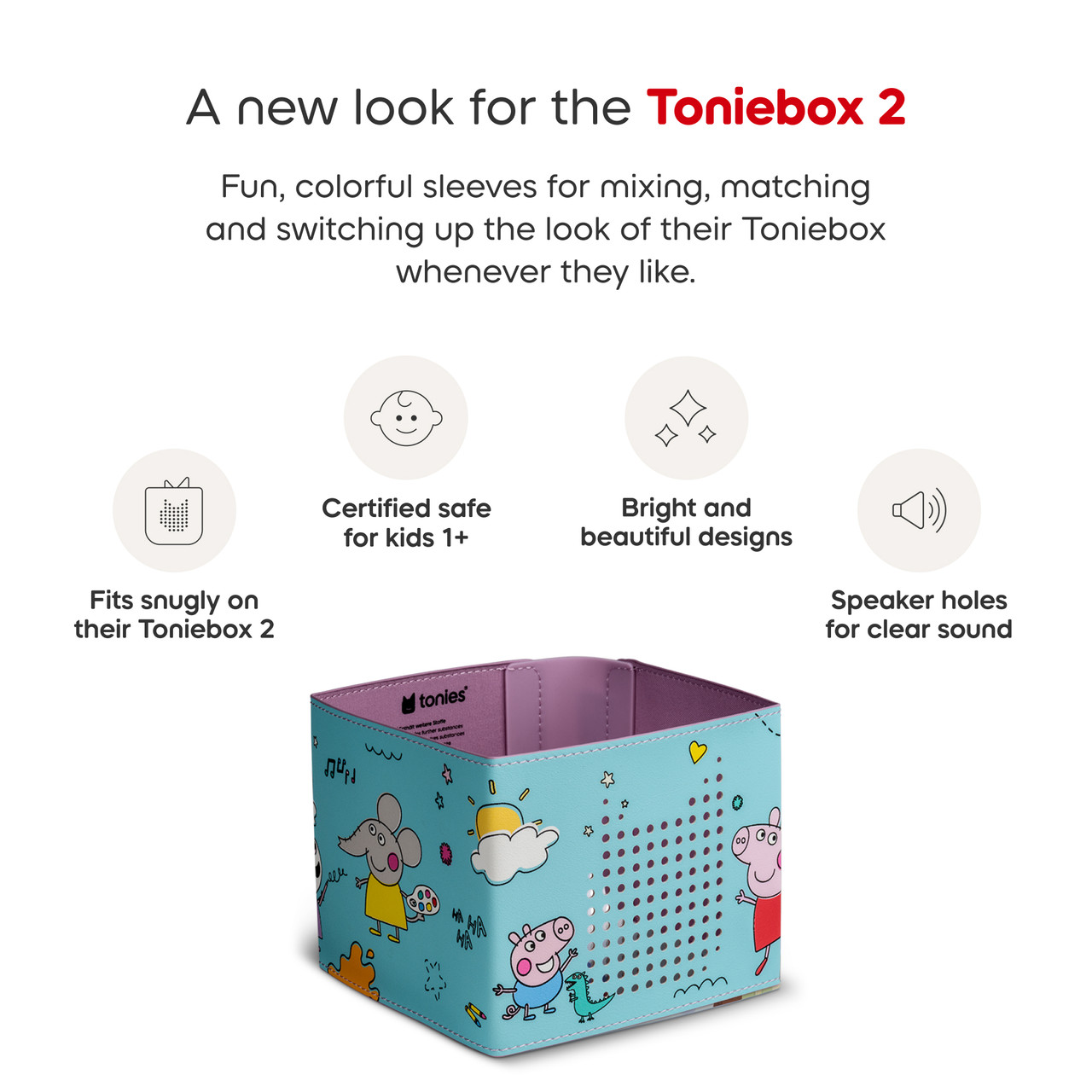 Tonies Interchangeable Sleeve - Peppa Pig