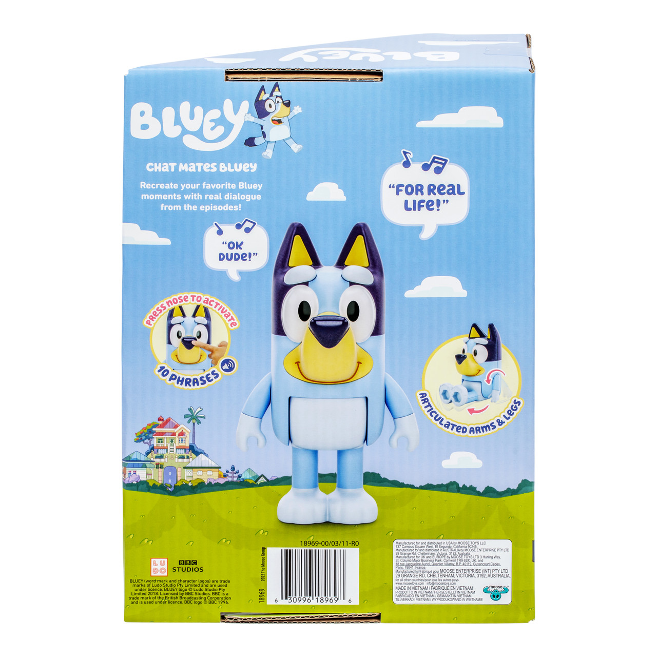 Bluey Chat Mates Figure Single Pack