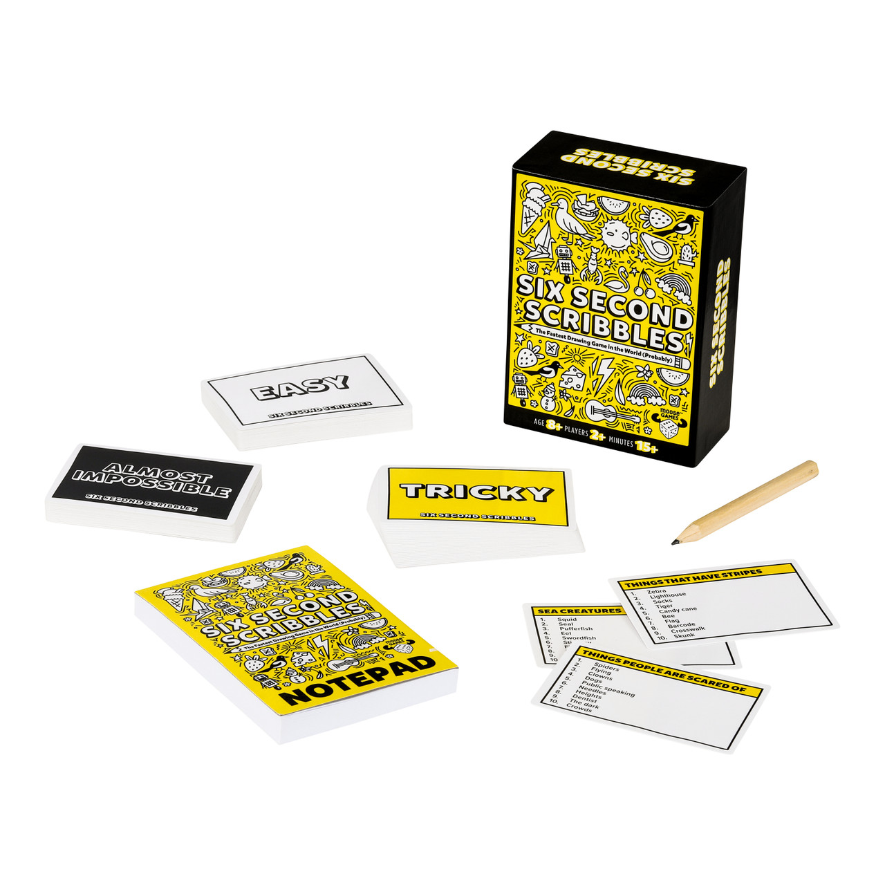 Six Second Scribbles Card Game