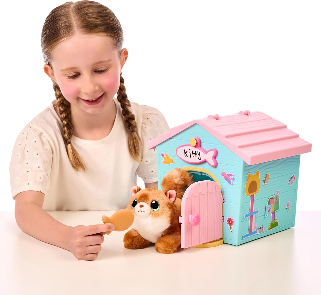 Little Live Pets My Kitty's Home Mini Playset Plush Reveal