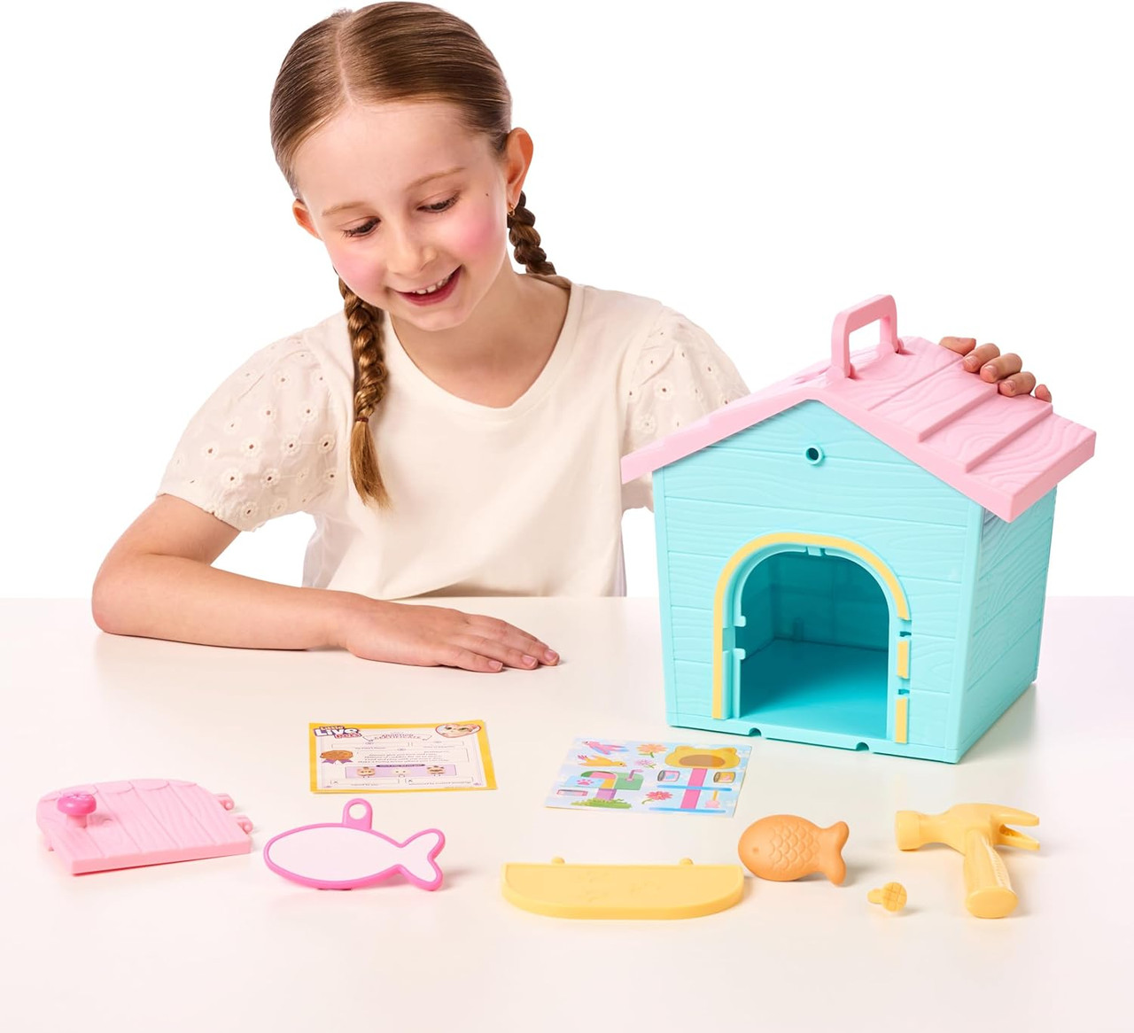 Little Live Pets My Kitty's Home Mini Playset Plush Reveal