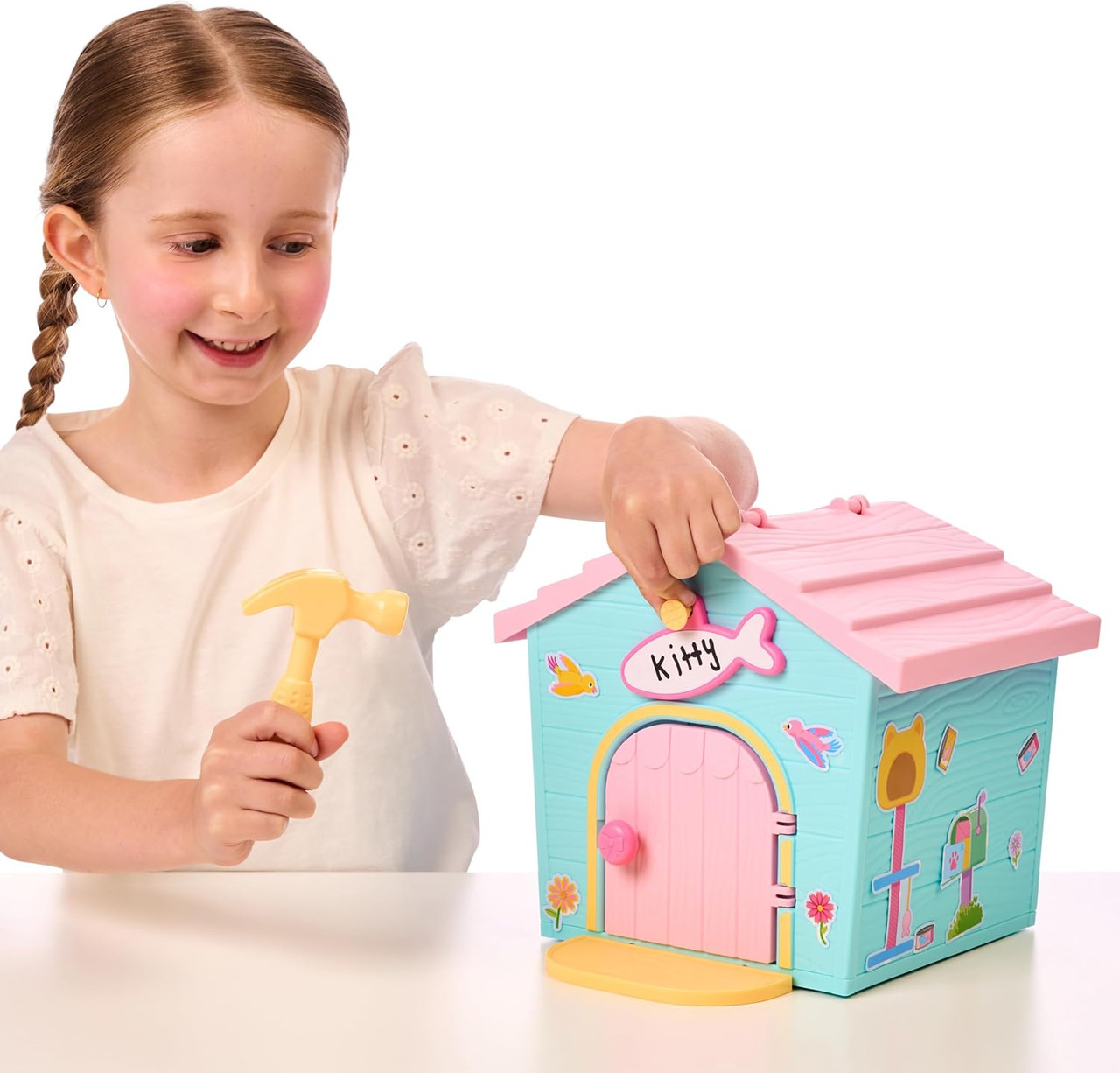 Little Live Pets My Kitty's Home Mini Playset Plush Reveal