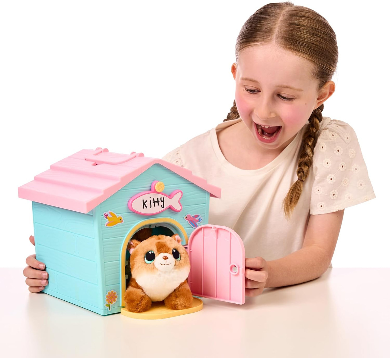 Little Live Pets My Kitty's Home Mini Playset Plush Reveal