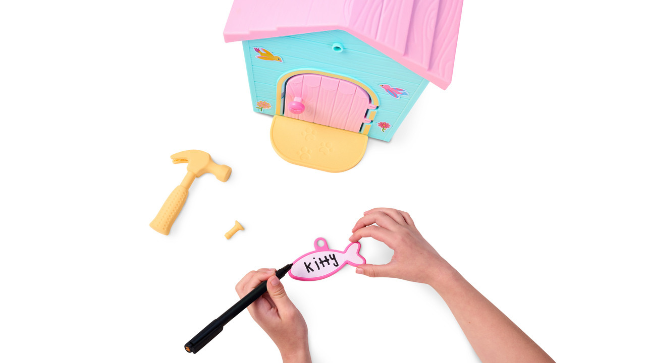 Little Live Pets My Kitty's Home Mini Playset Plush Reveal