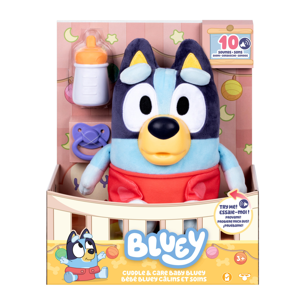 Bluey Cuddle and Care Baby