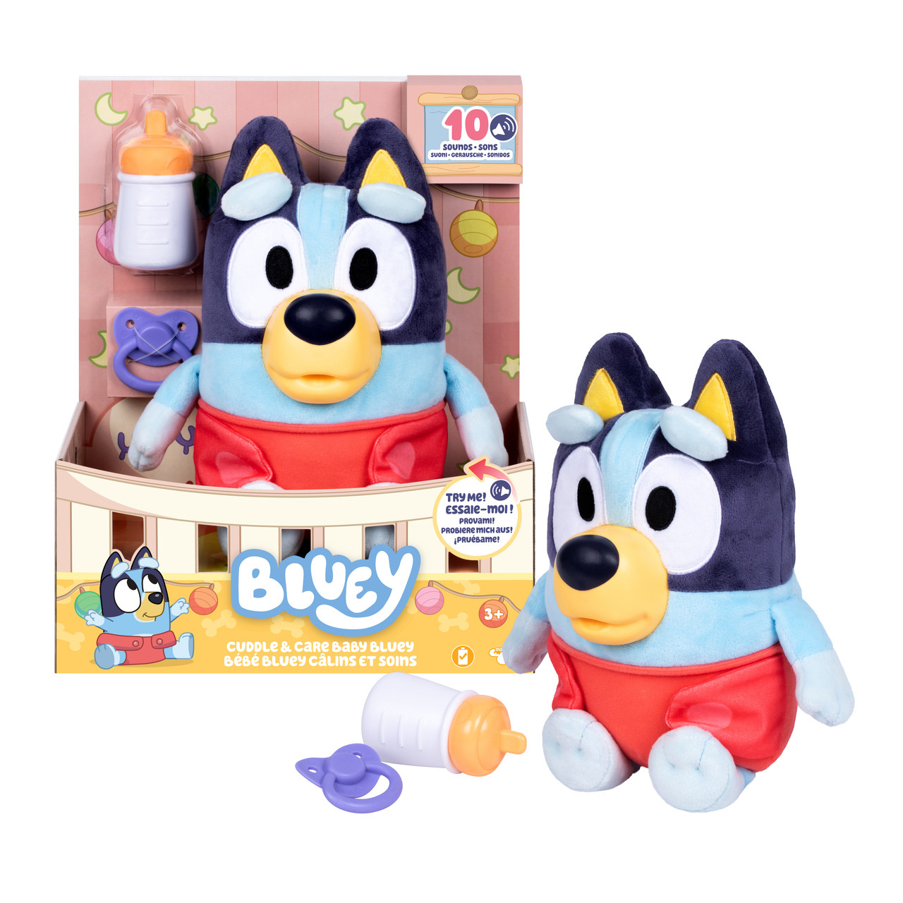 Bluey Cuddle and Care Baby