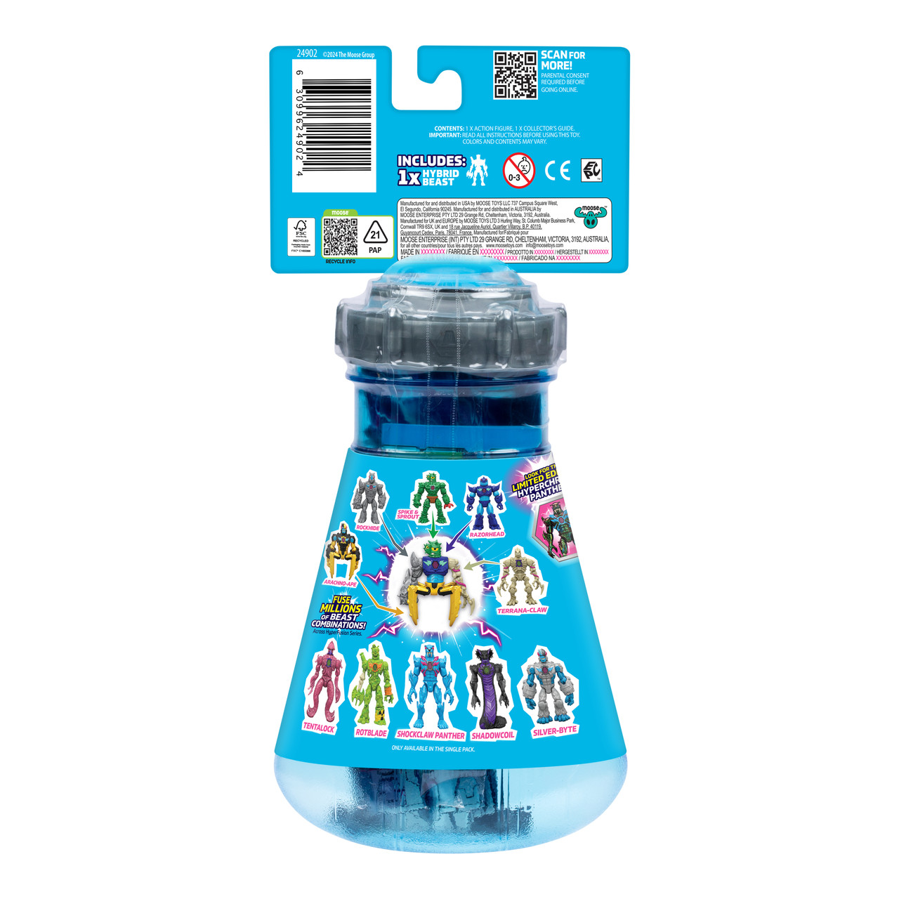 Mr Beast Lab Hybrids Mystery Figure - Mix & Match Single Pack