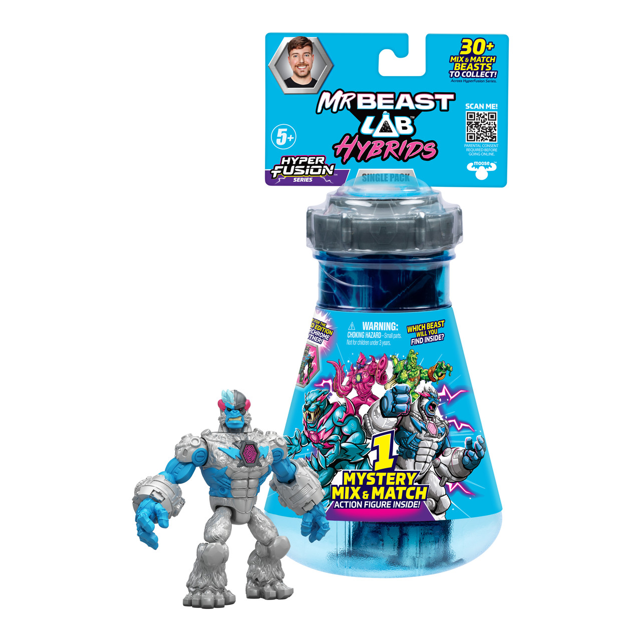 Mr Beast Lab Hybrids Mystery Figure - Mix & Match Single Pack