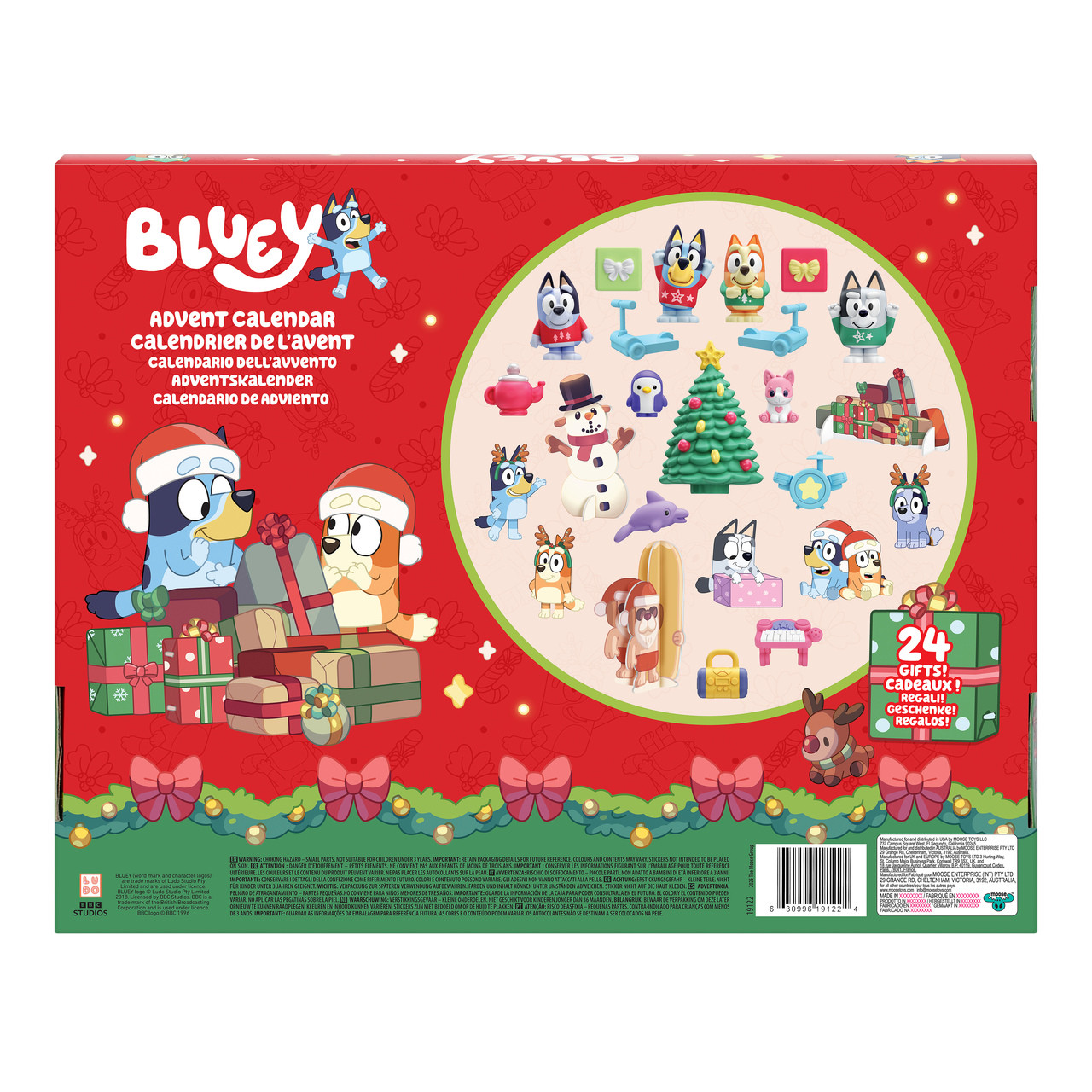 Bluey Advent Calendar Mini Figures