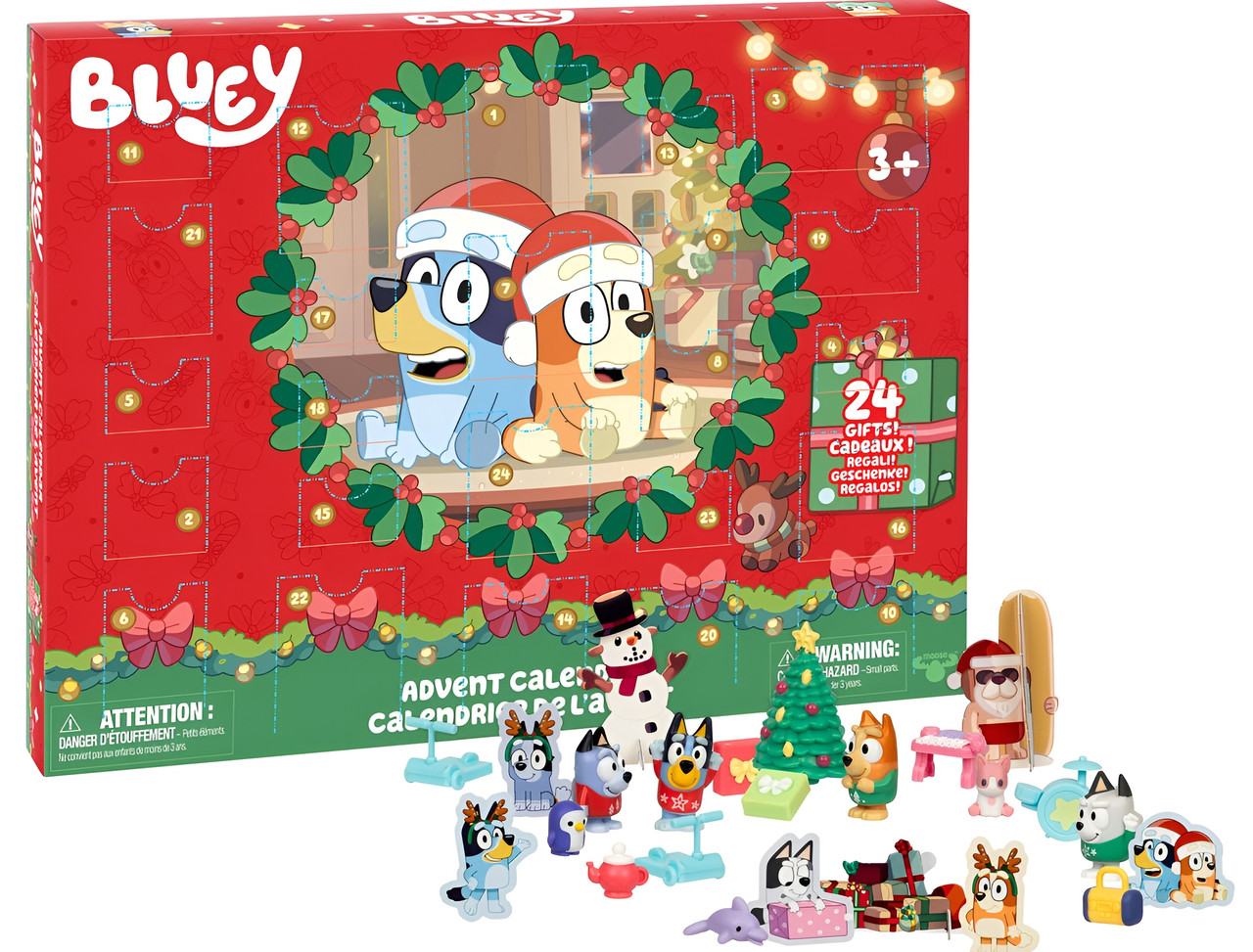 Bluey Advent Calendar Mini Figures