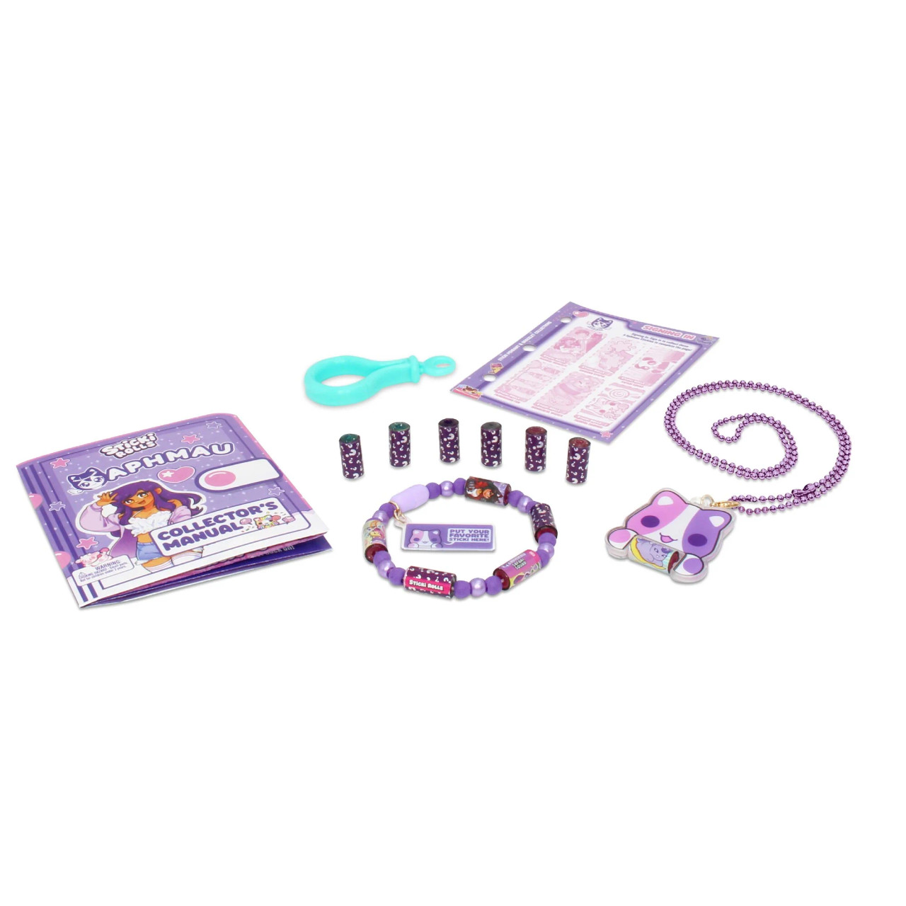 Sticki Rolls x Aphmau Pendant & Bracelet Set Sticki Rolls x Aphmau Pendant & Bracelet Set