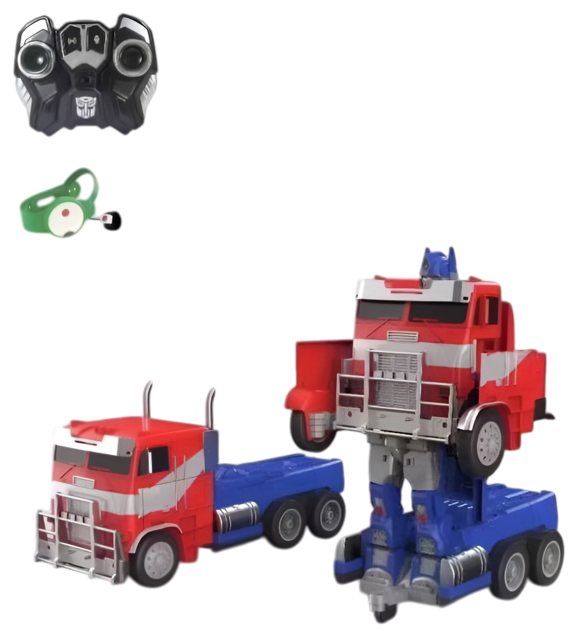 Transformers Optimus Prime Watch Control Converting RC Truck