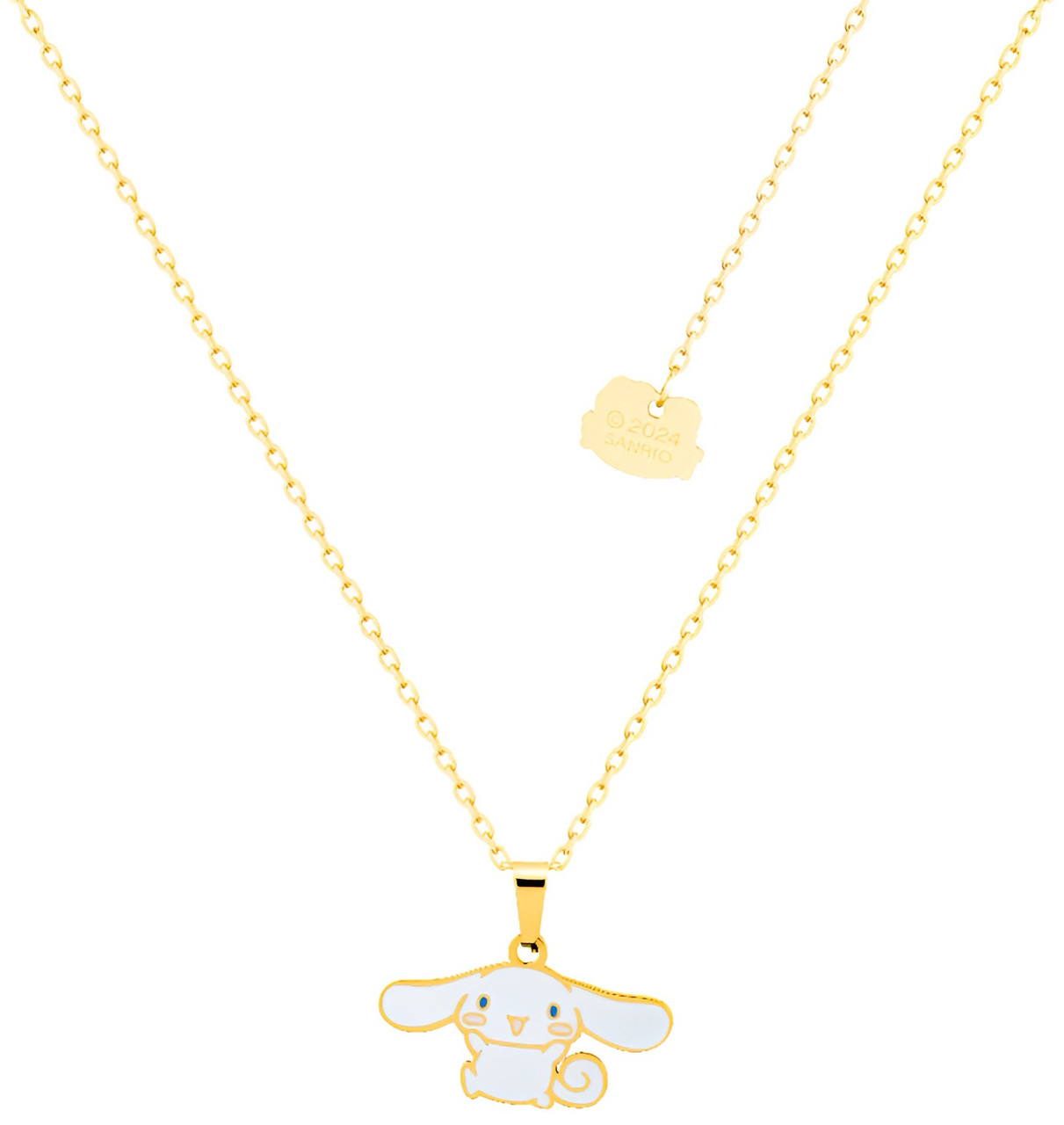 Sanrio Hello Kitty Cinnamoroll Necklace - Gold Sanrio Hello Kitty Cinnamoroll Necklace - Gold