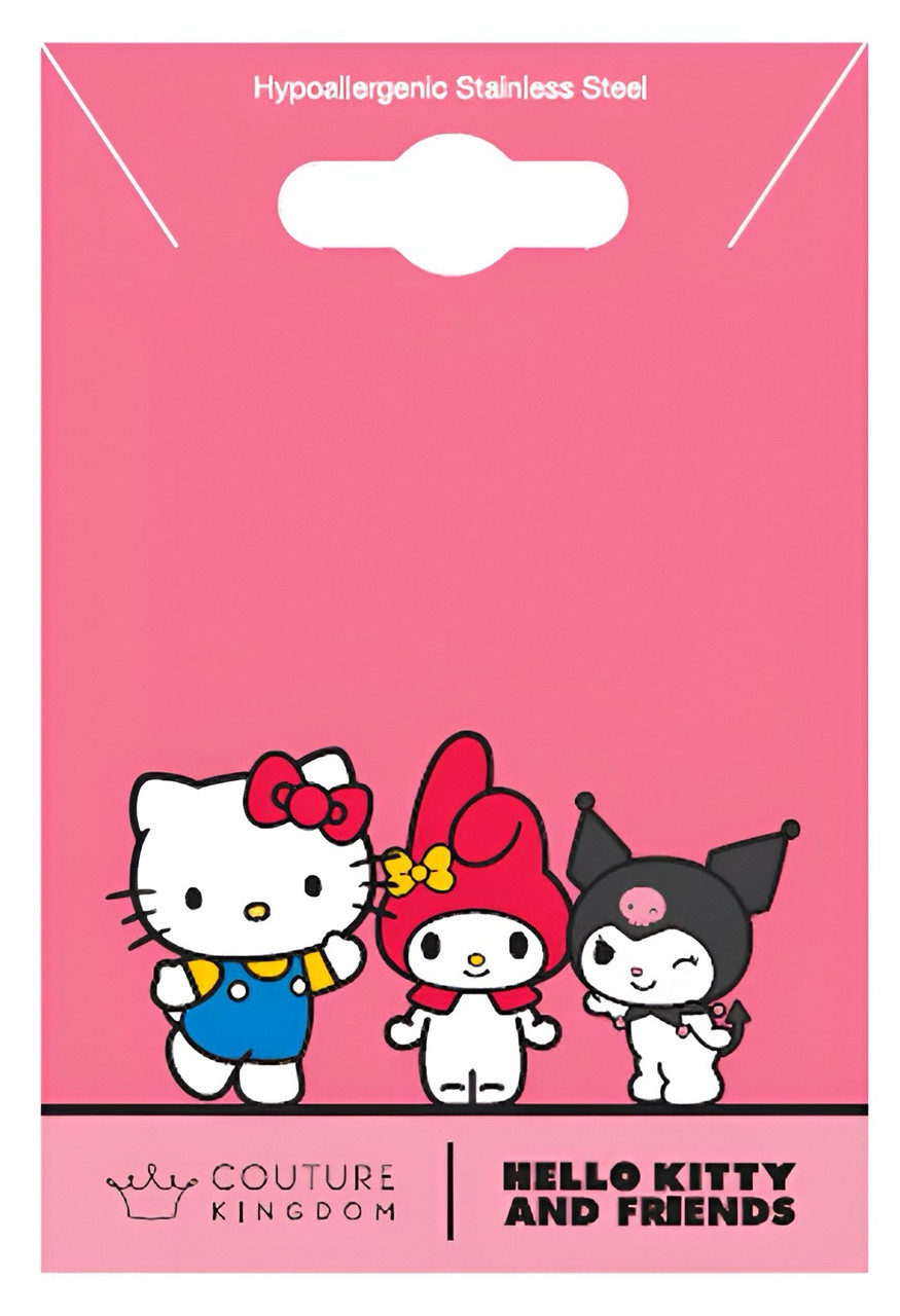 Sanrio Hello Kitty My Melody Necklace - SIlver Sanrio Hello Kitty My Melody Necklace - SIlver