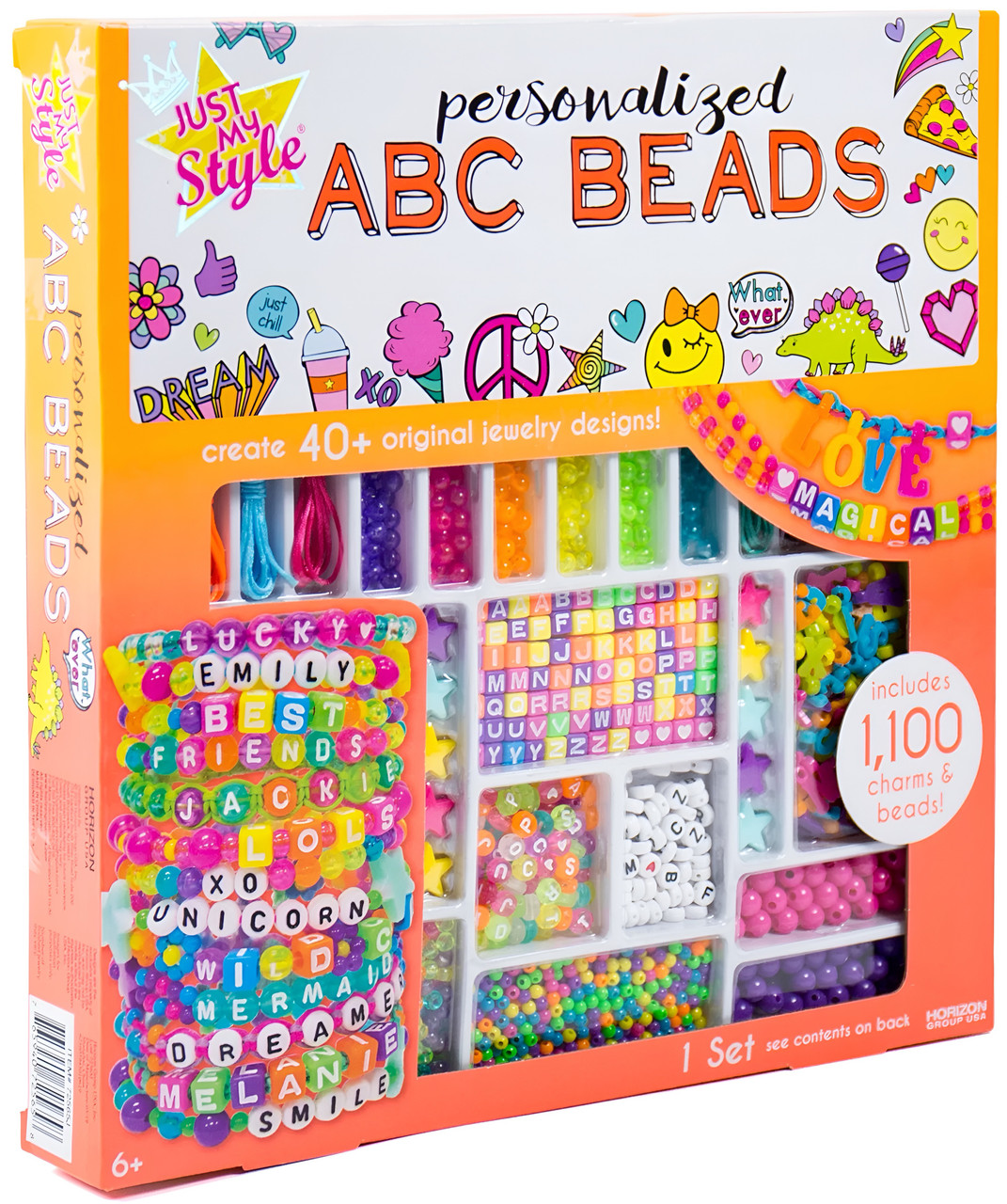 Just My Style Personalized ABC Beads