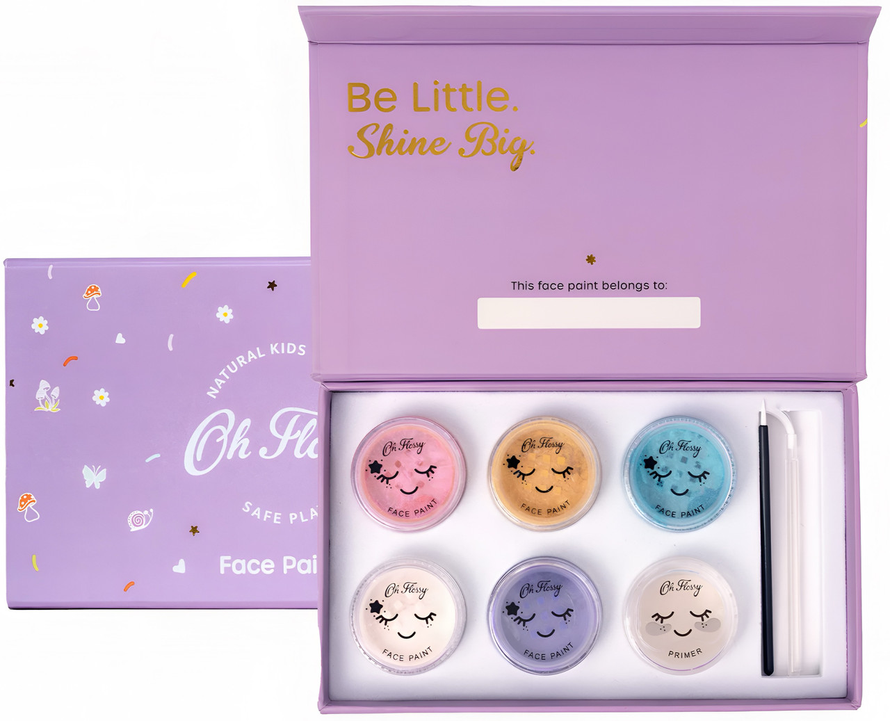 Oh Flossy Magic Garden Face Paint Set