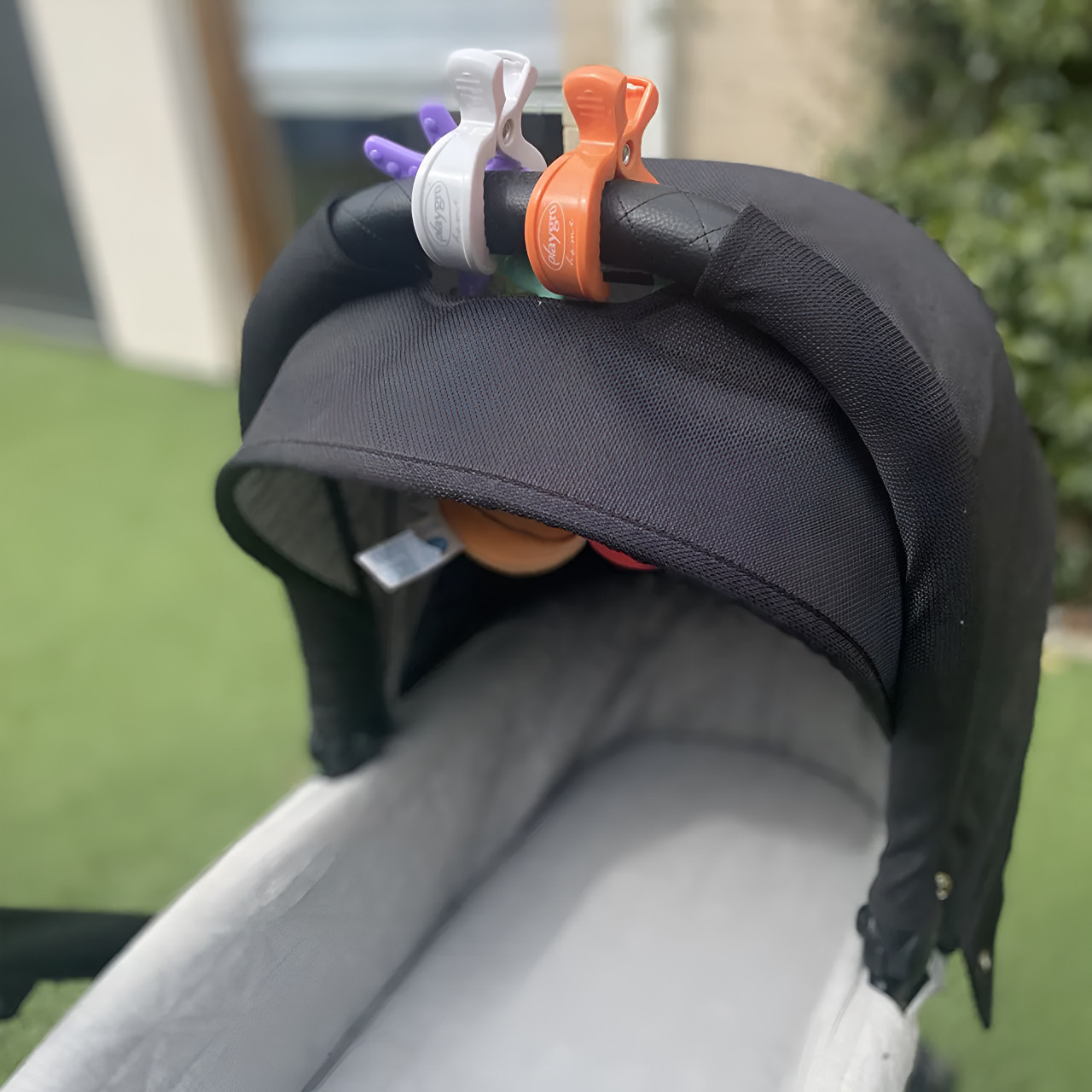 Playgro Home - Fauna Friends Muslin Swaddle & Pram Clips