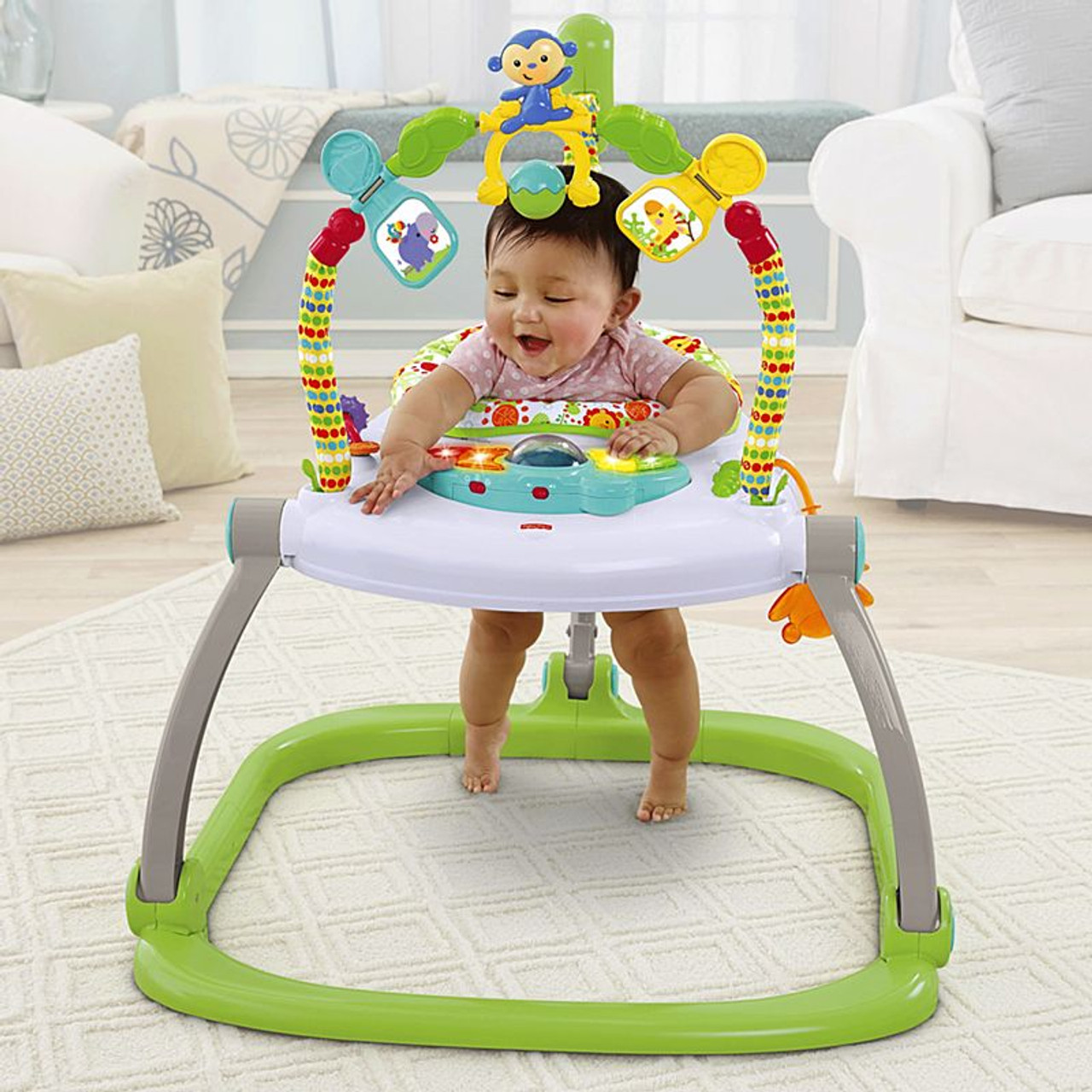 fisher price jumperoo rainforest friends