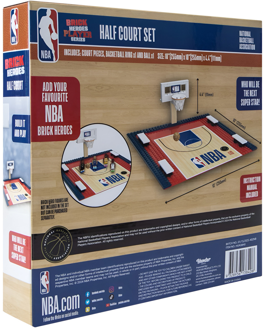 NBA Brick Heroes Half Court NBA Brick Heroes Half Court