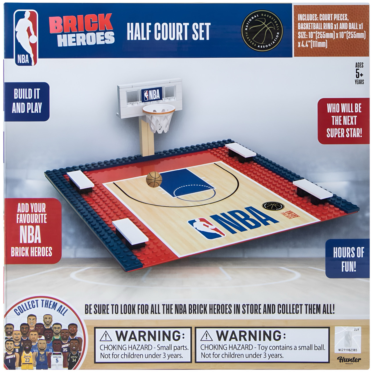 NBA Brick Heroes Half Court NBA Brick Heroes Half Court