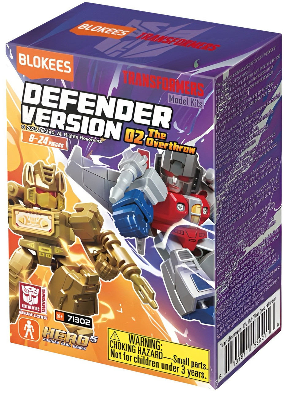 Transformers - Defender "The Over Throw" Blind Box