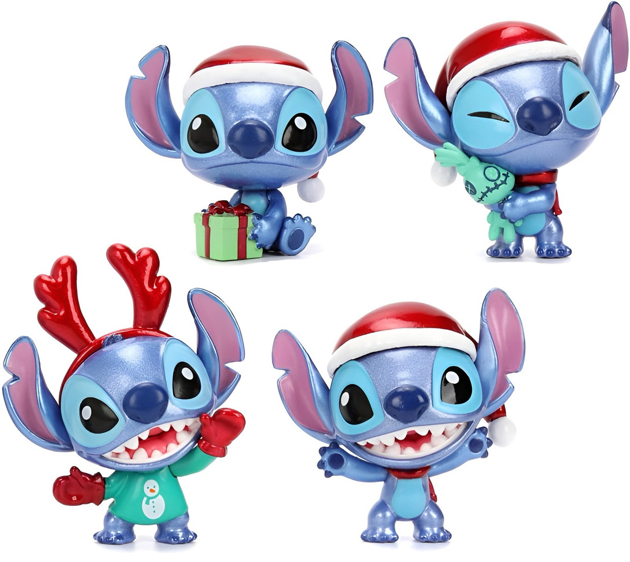 Lilo & Stitch - 2.5" Stitch (Christmas Themed) MetalFig Wave 3 Lilo & Stitch - 2.5" Stitch (Christmas Themed) MetalFig Wave 3