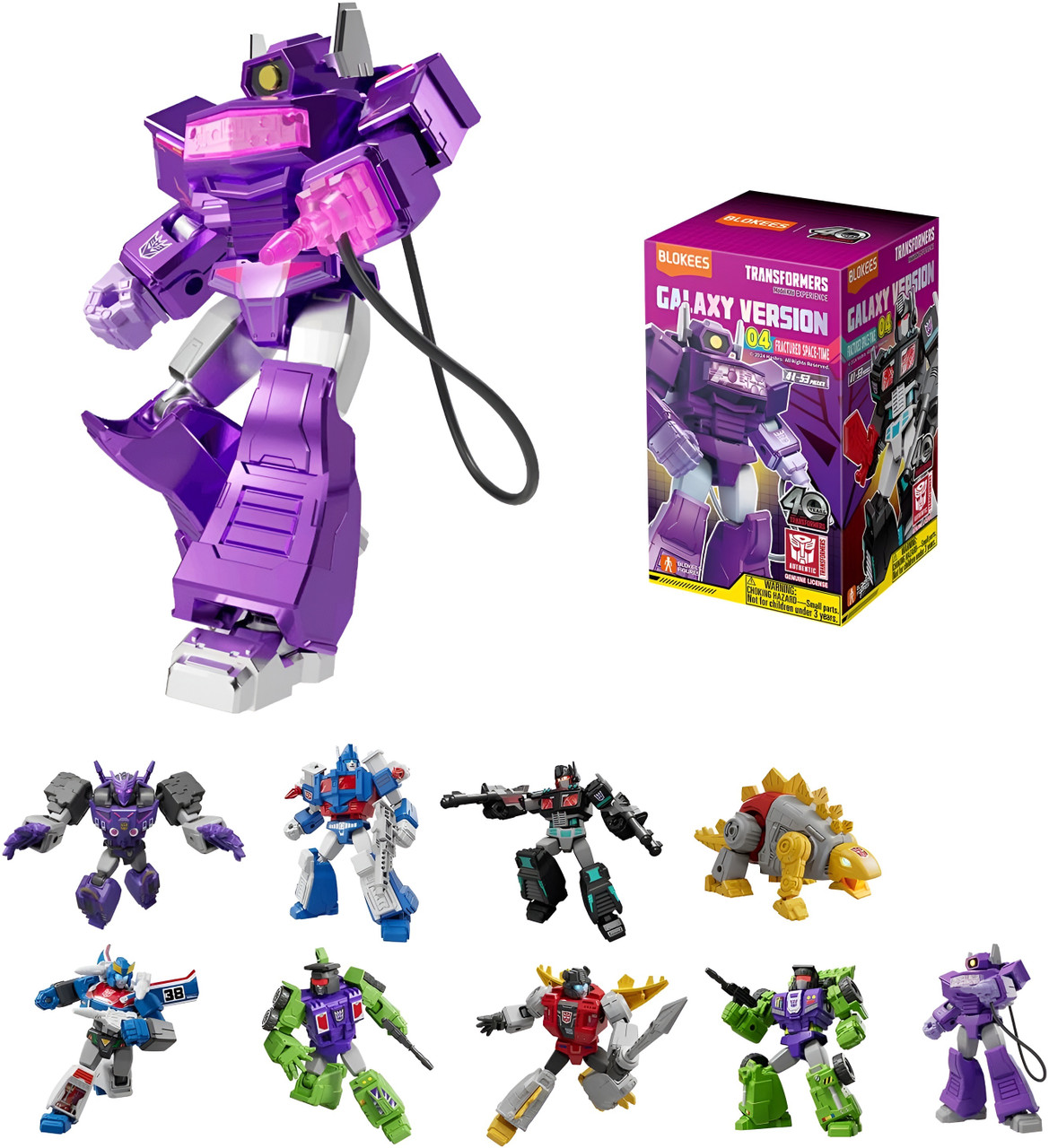 Transformers - "Fractured Space-time" Galaxy Version 04 Blind Box