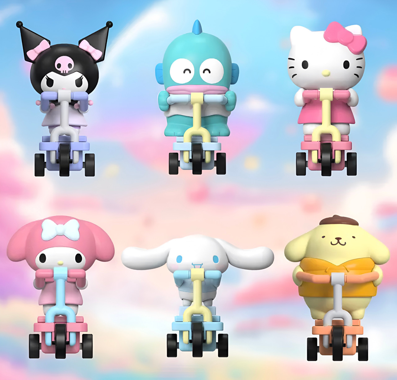 Hello Kitty - Scooter Series Funny Moveable Toy Hello Kitty - Scooter Series Funny Moveable Toy