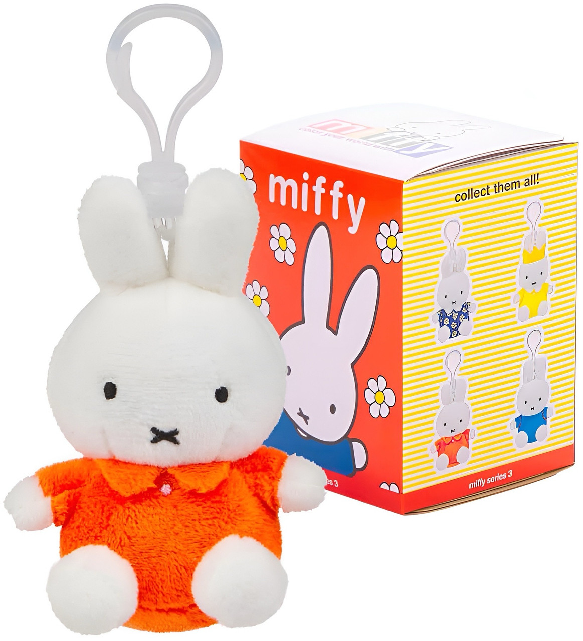 Miffy Classic Plush Keyring Blind Box