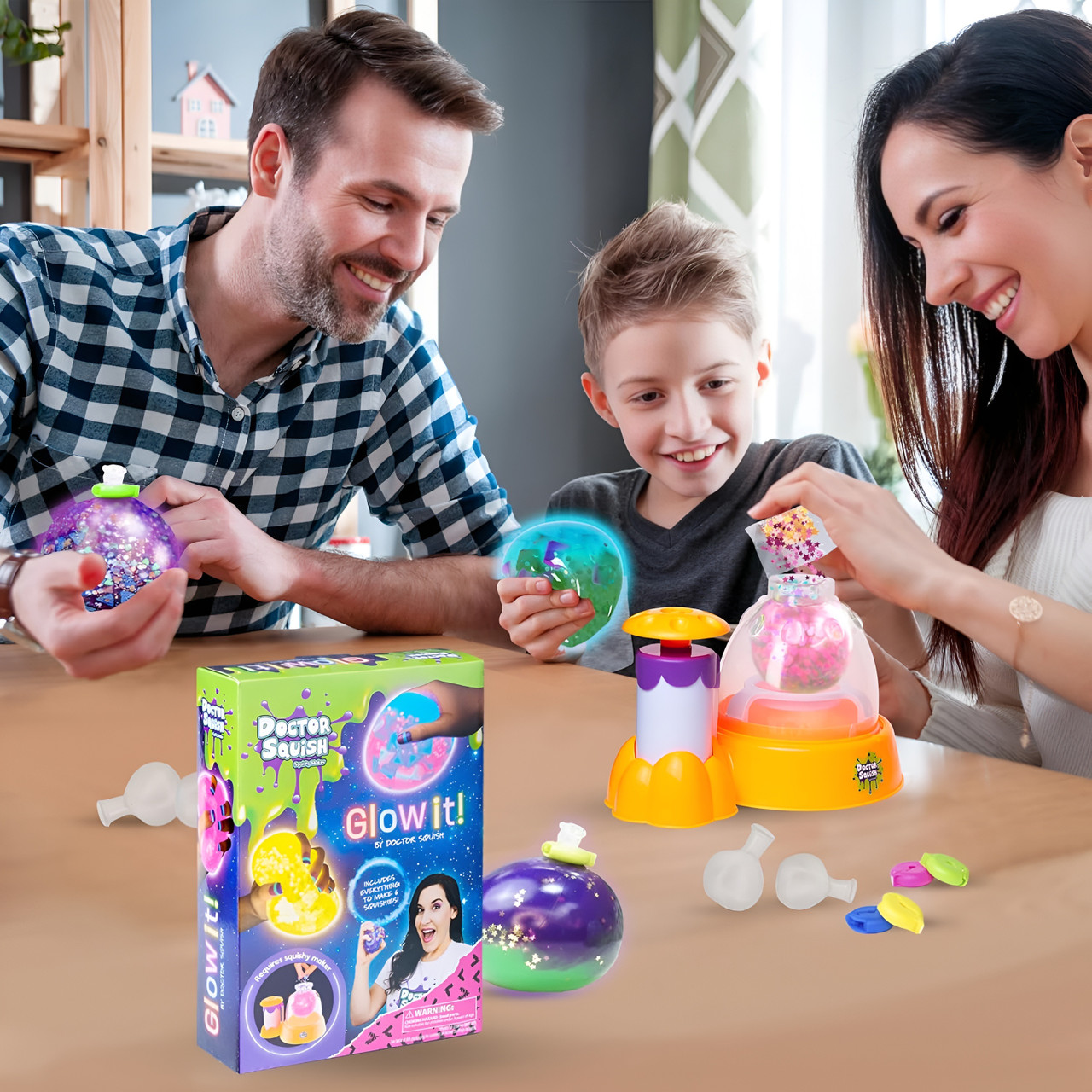 Doctor Squish Squishy Refill Pack Glow Edition Doctor Squish Squishy Refill Pack Glow Edition