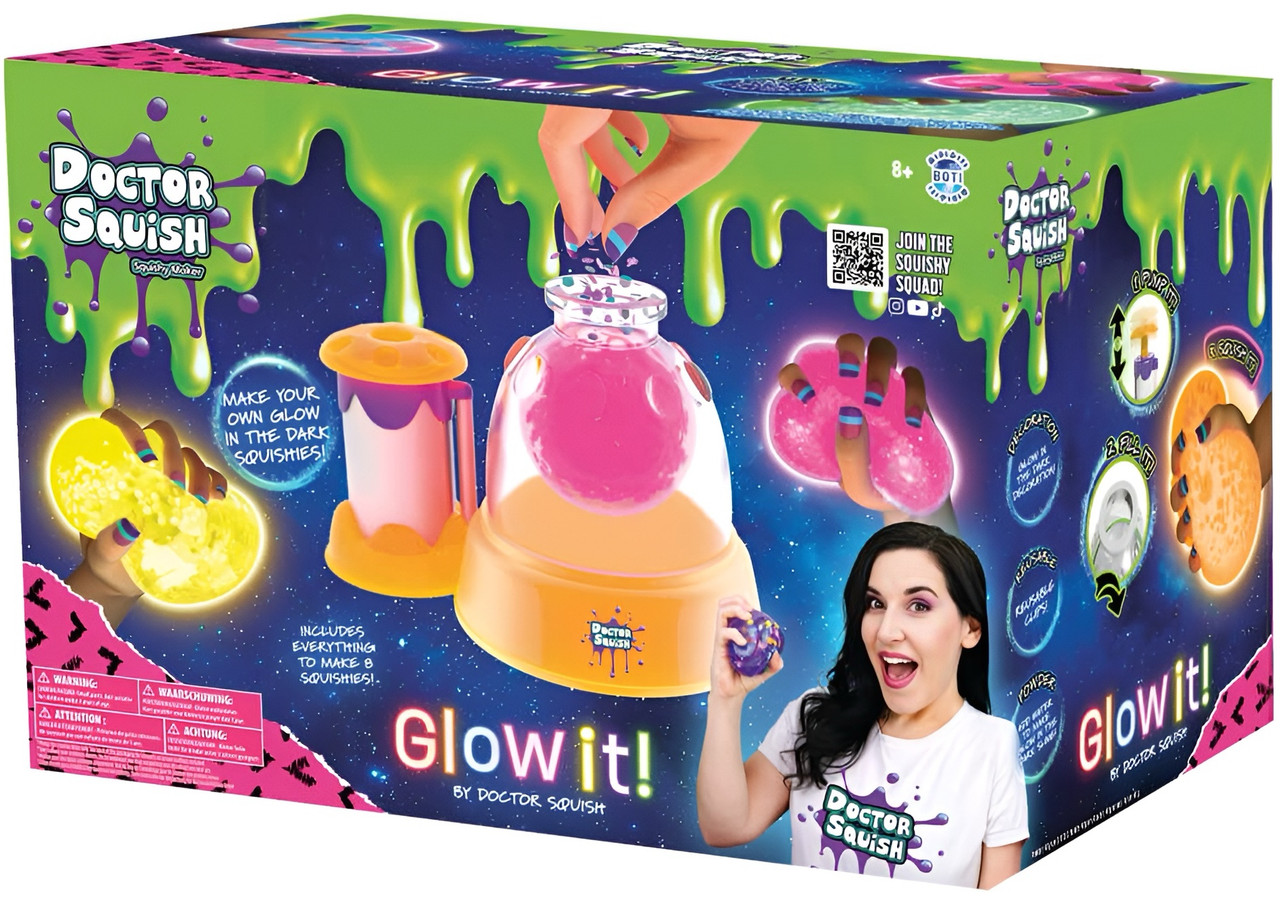 Doctor Squish Squishy Maker Glow Edition Doctor Squish Squishy Maker Glow Edition