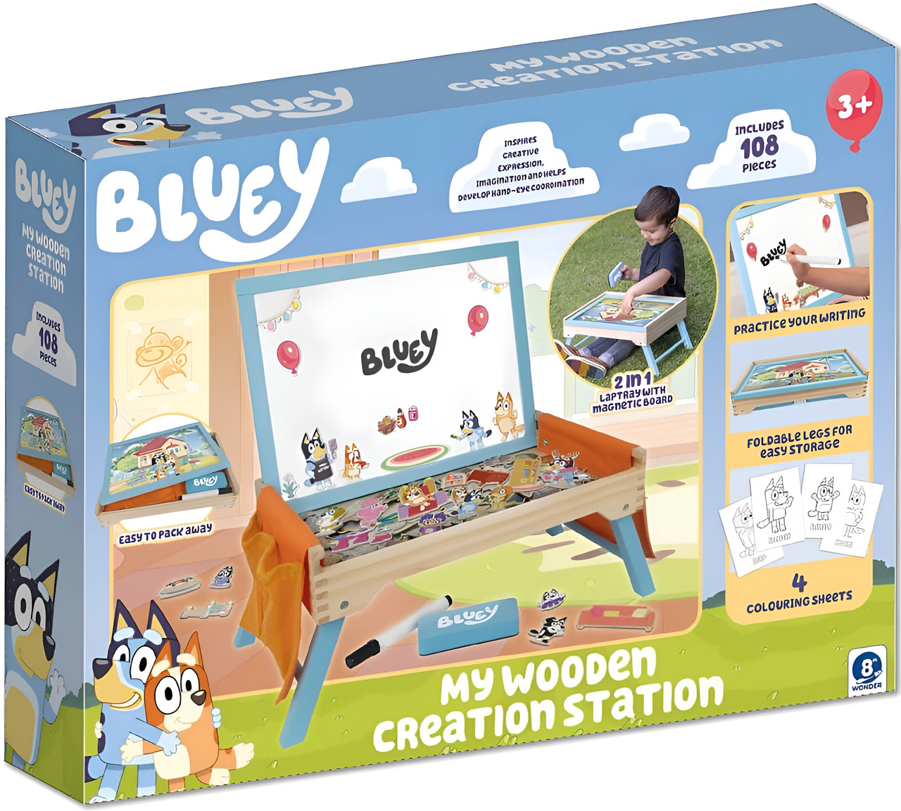 Bluey Wooden Creation Station