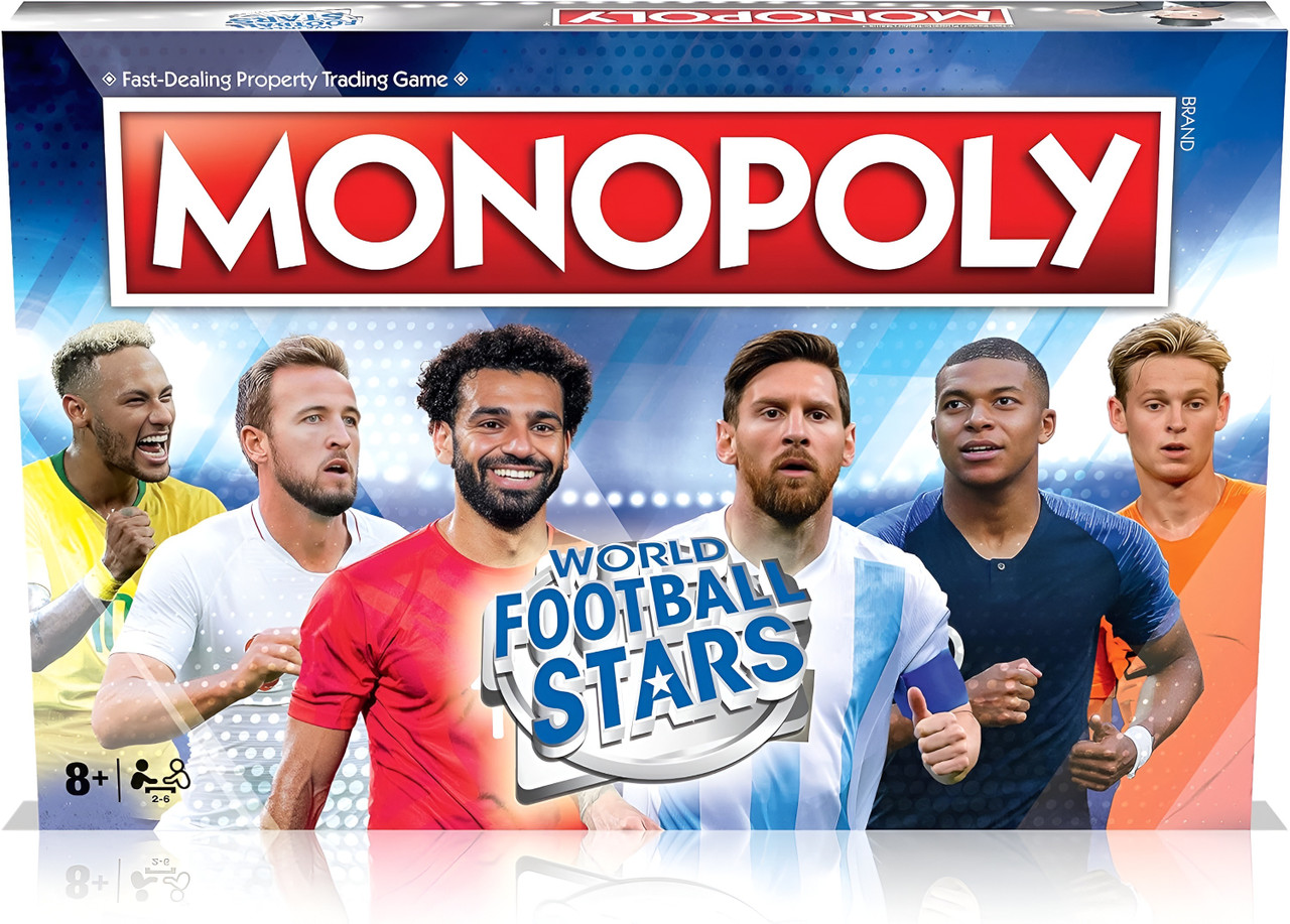 World Football Stars Monopoly Board Game