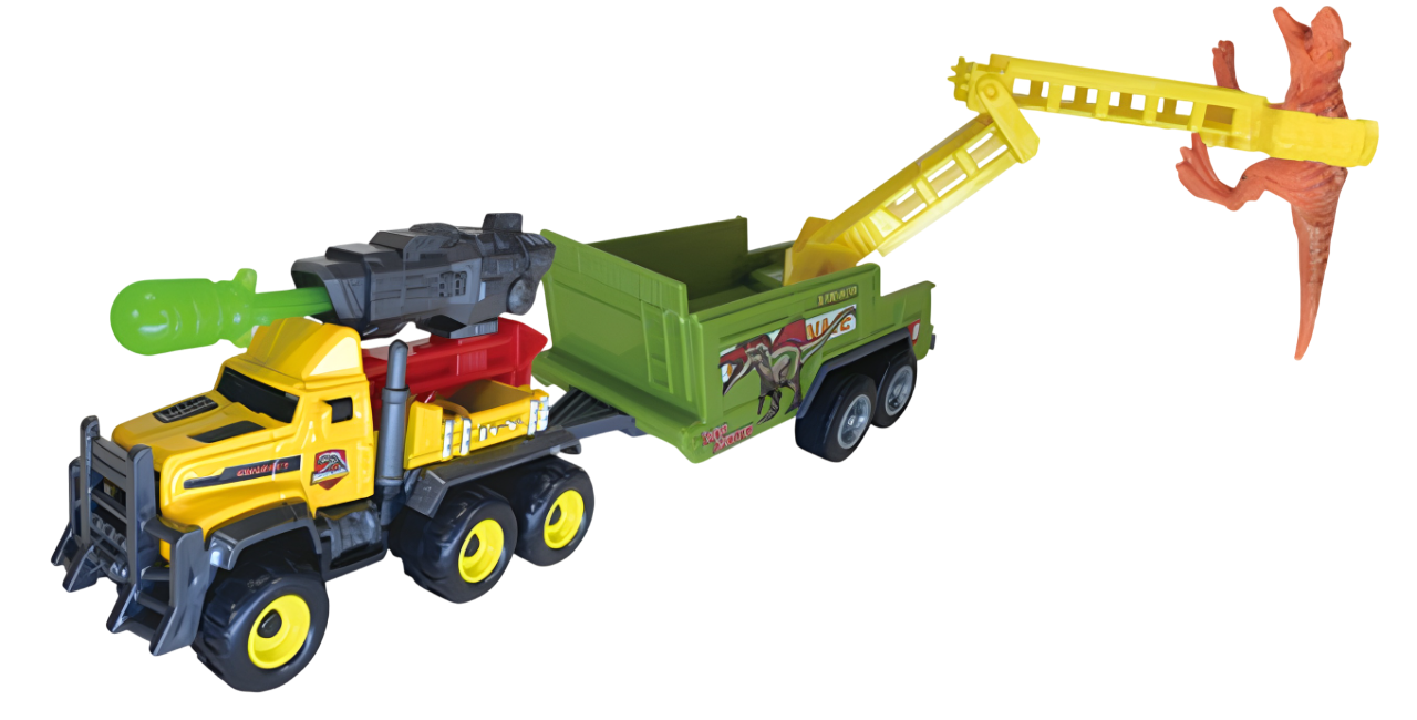 Dino Park Dinosaur and Vehicle with Trailer 