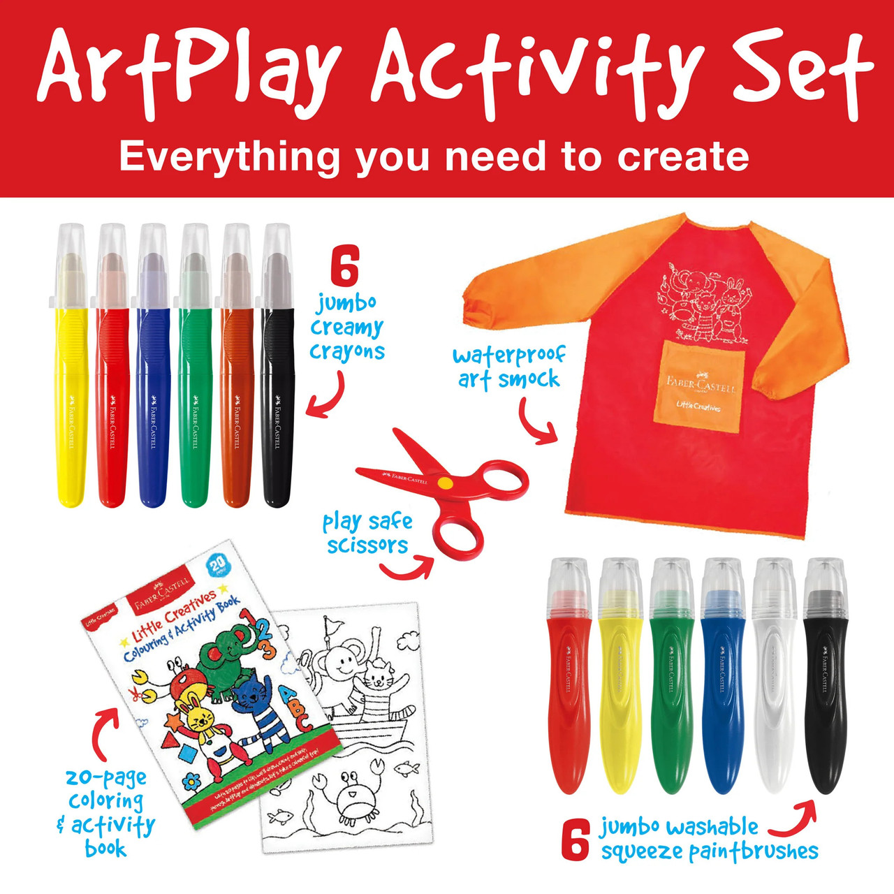 Faber-Castell Little Creatives ArtPlay Set Faber-Castell Little Creatives ArtPlay Set