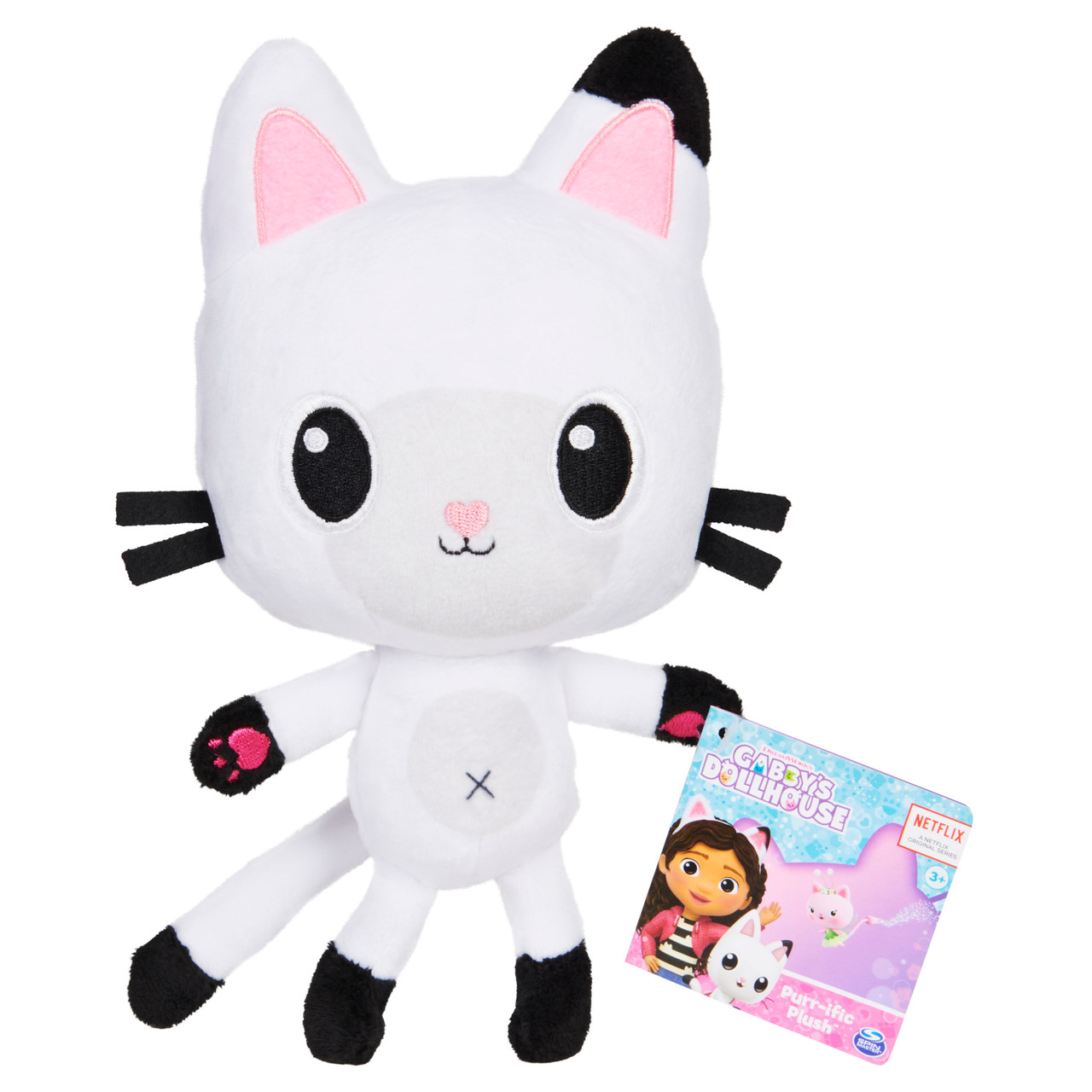 Gabby's Dollhouse Pandy Paws Purr-ific Plush 8 inch Gabby's Dollhouse Pandy Paws Purr-ific Plush 8 inch