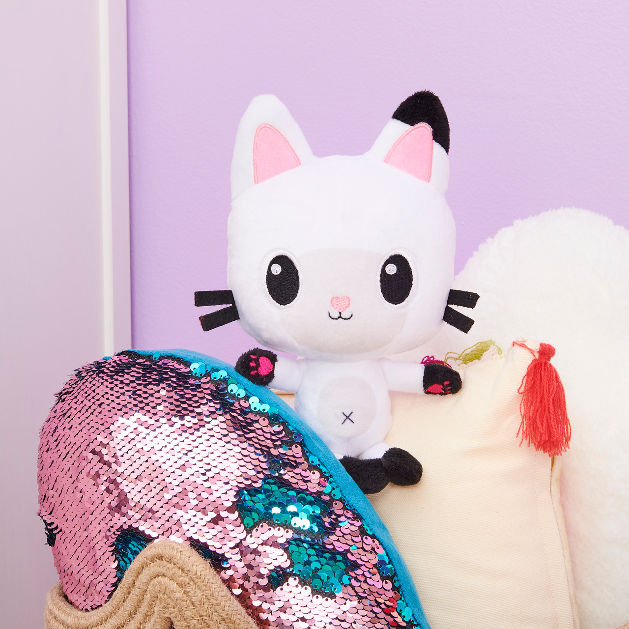 Gabby's Dollhouse Pandy Paws Purr-ific Plush 8 inch Gabby's Dollhouse Pandy Paws Purr-ific Plush 8 inch