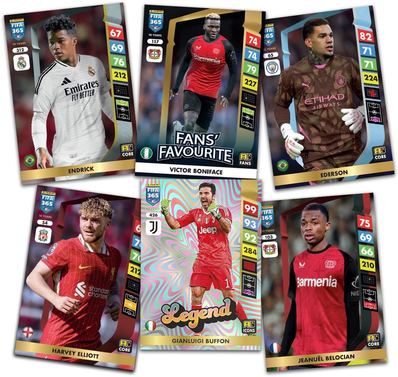 FIFA 365 Adrenalyn XL 2025 Soccer Cards