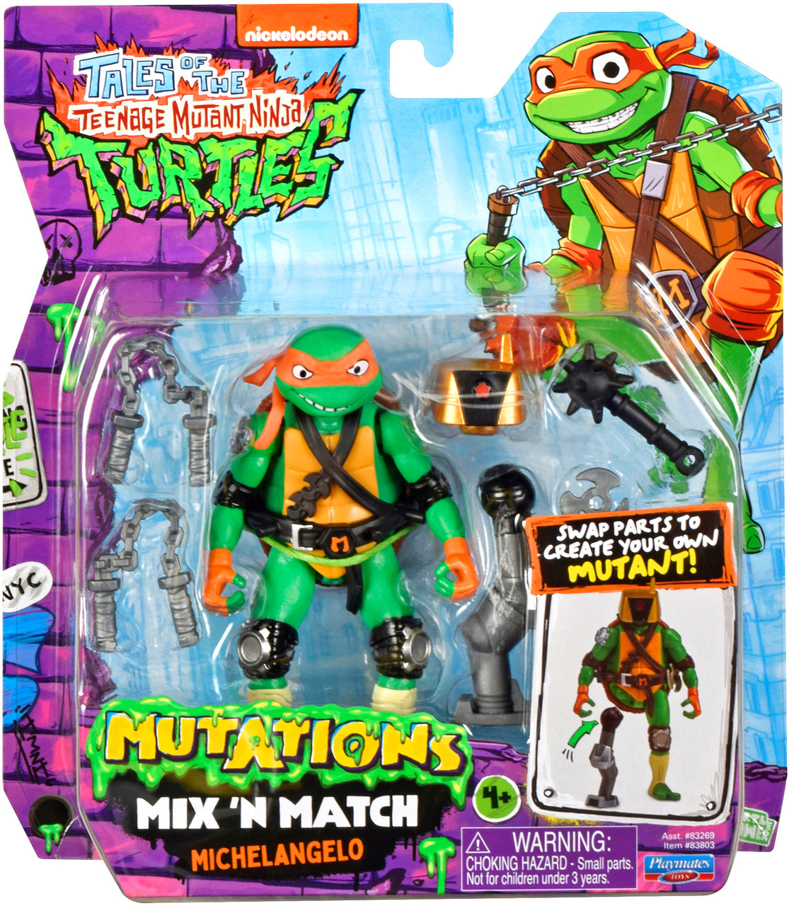 Teenage Mutant Ninja Turtles TV Basic Figure Mix n Match
